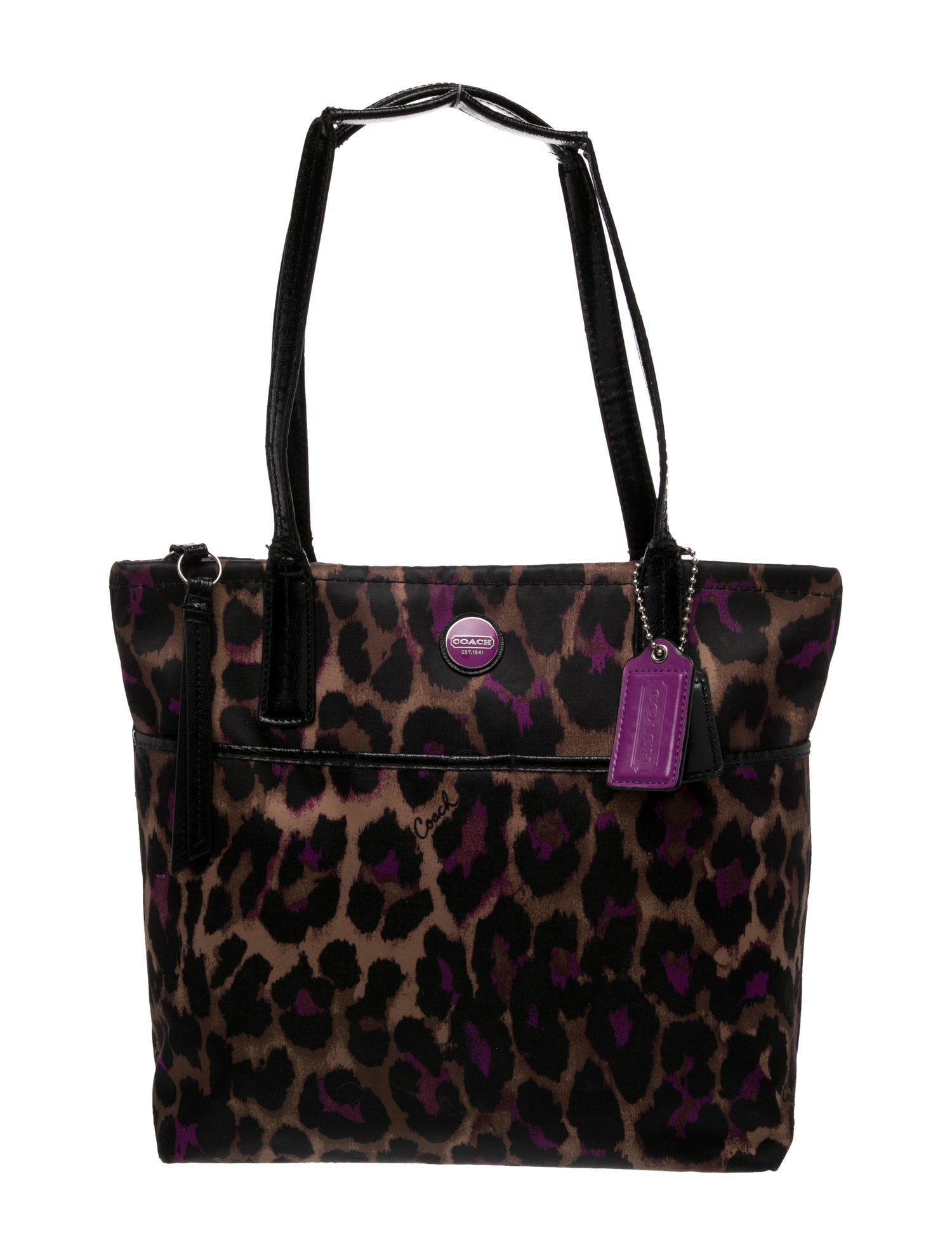 Coach Satin Shoulder Bag