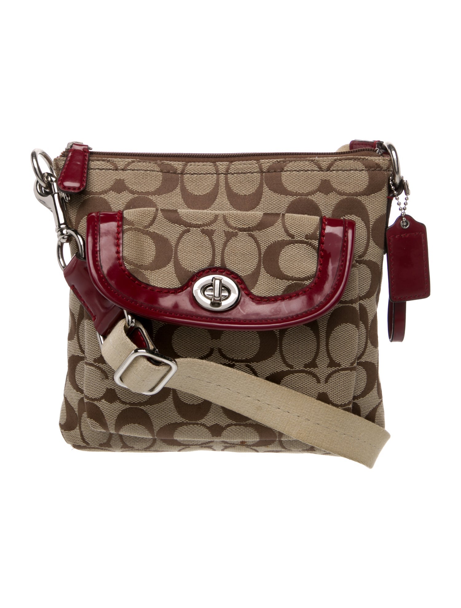 Coach Canvas Messenger Bag