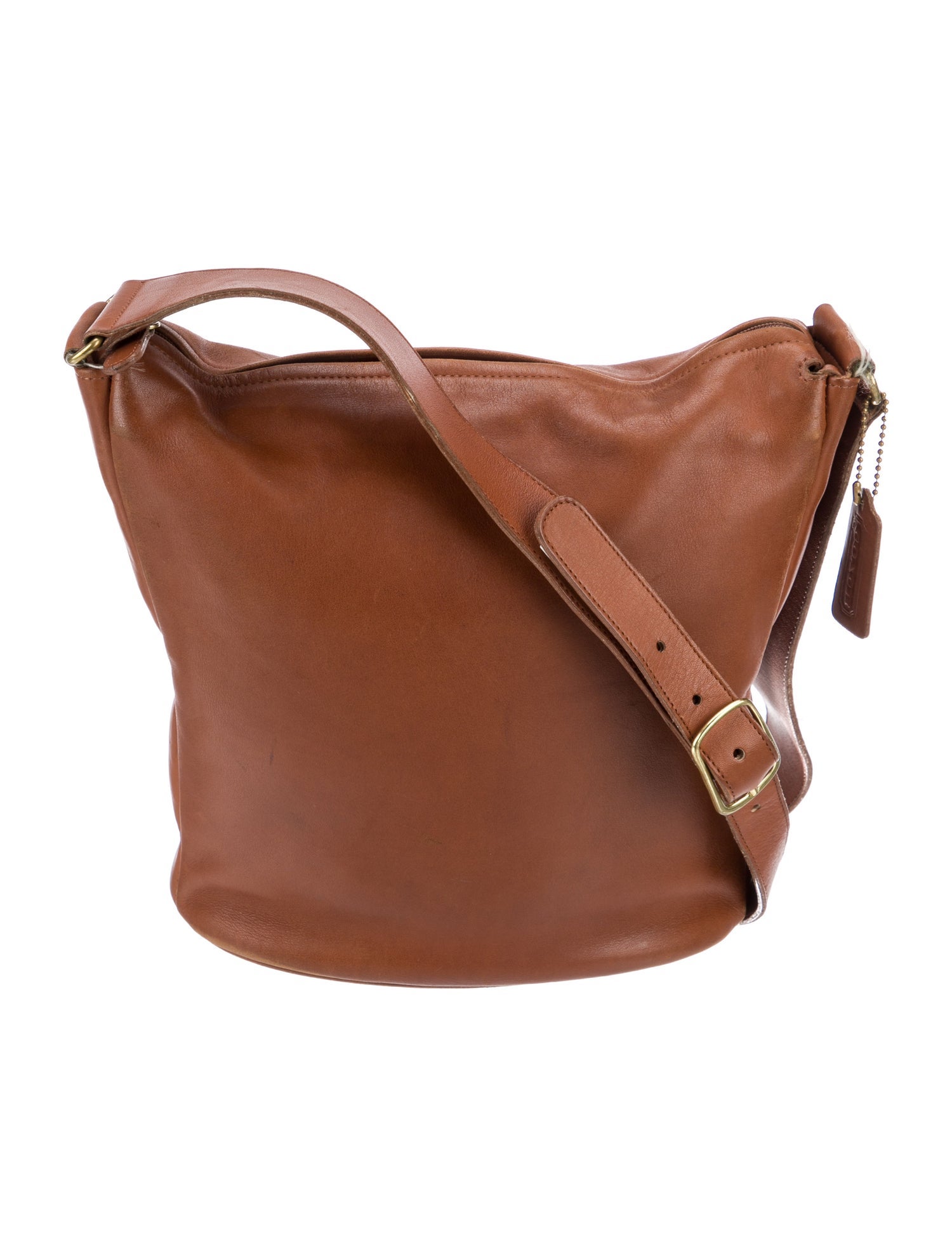 Coach Leather Messenger Bag