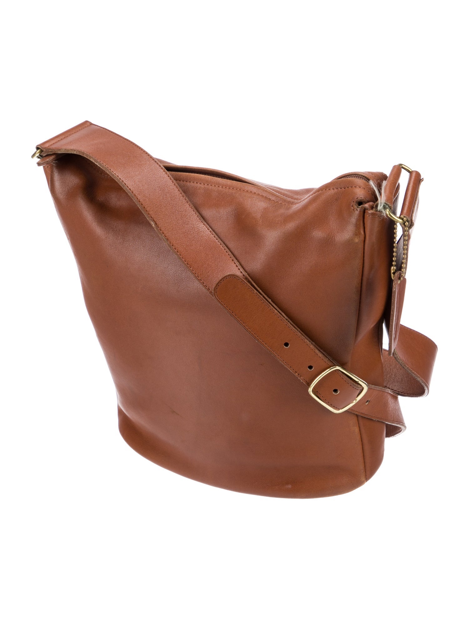 Coach Leather Messenger Bag