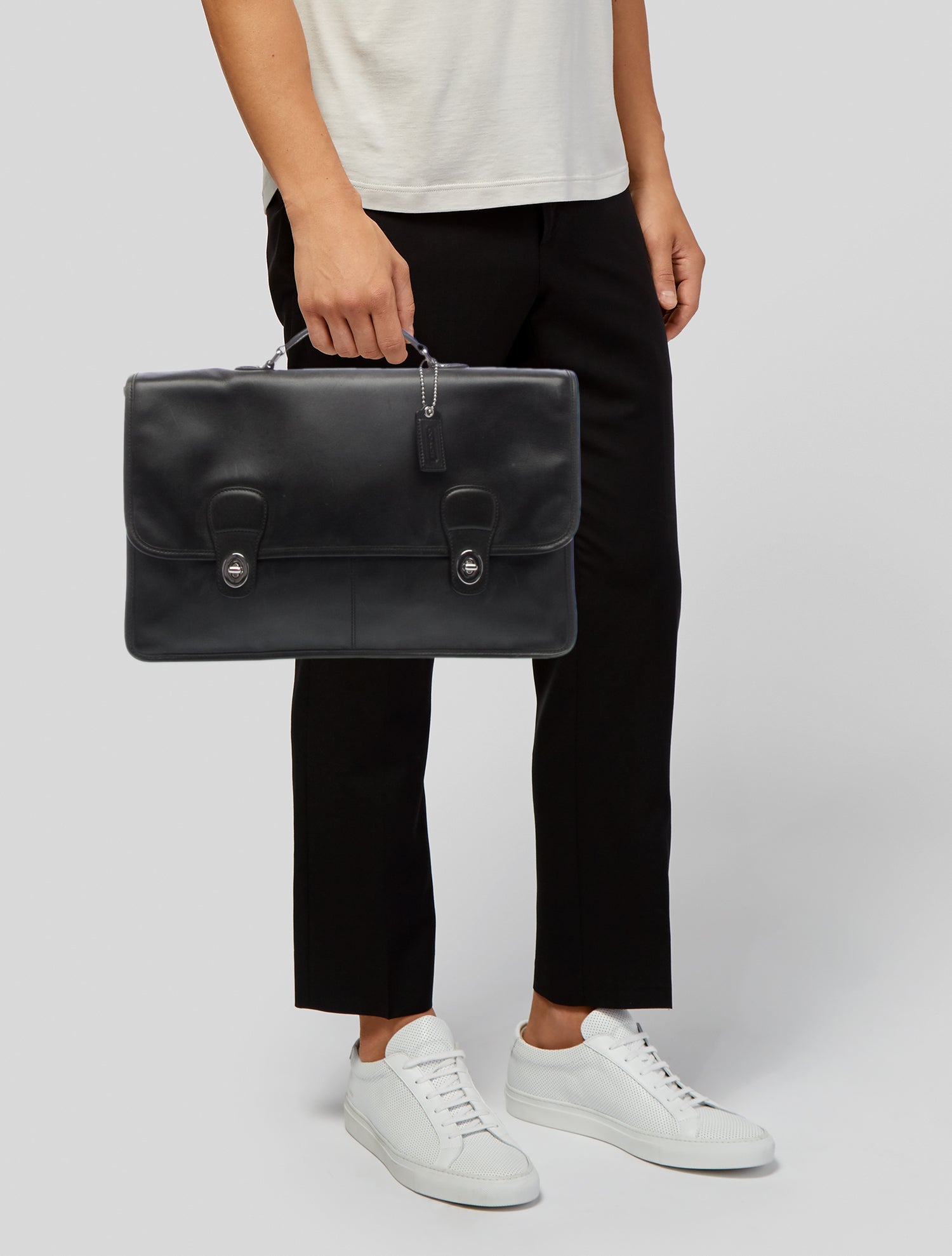 Coach Leather Briefcase Vintage