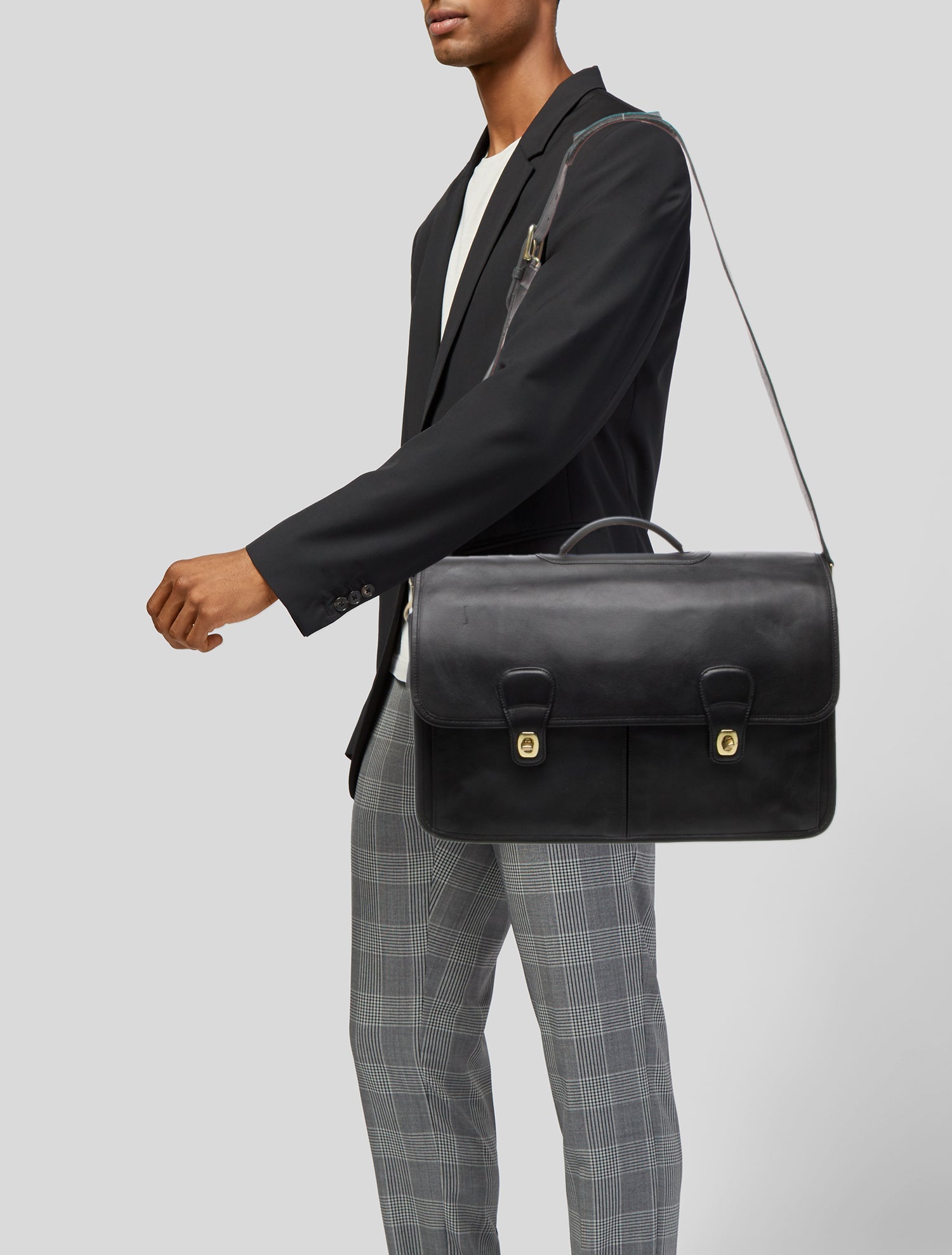 Coach Leather Briefcase