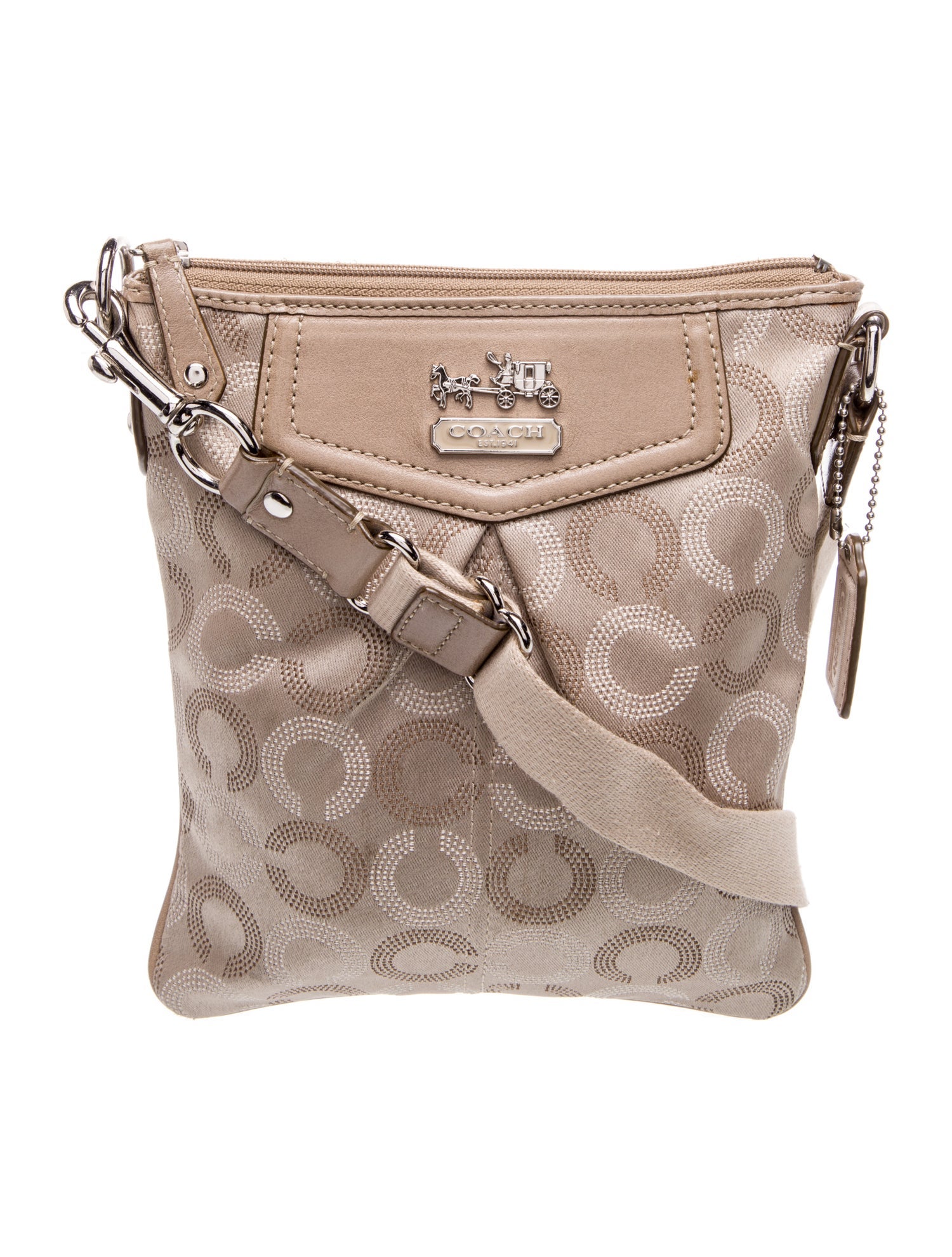 Coach Canvas Messenger Bag