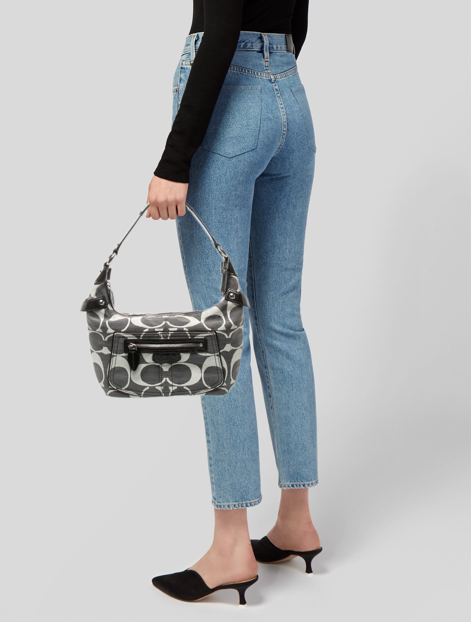 Coach Canvas Shoulder Bag