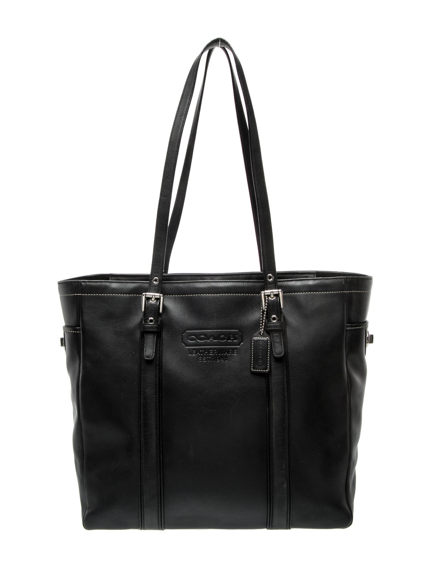 Coach Leather Top Handle Bag