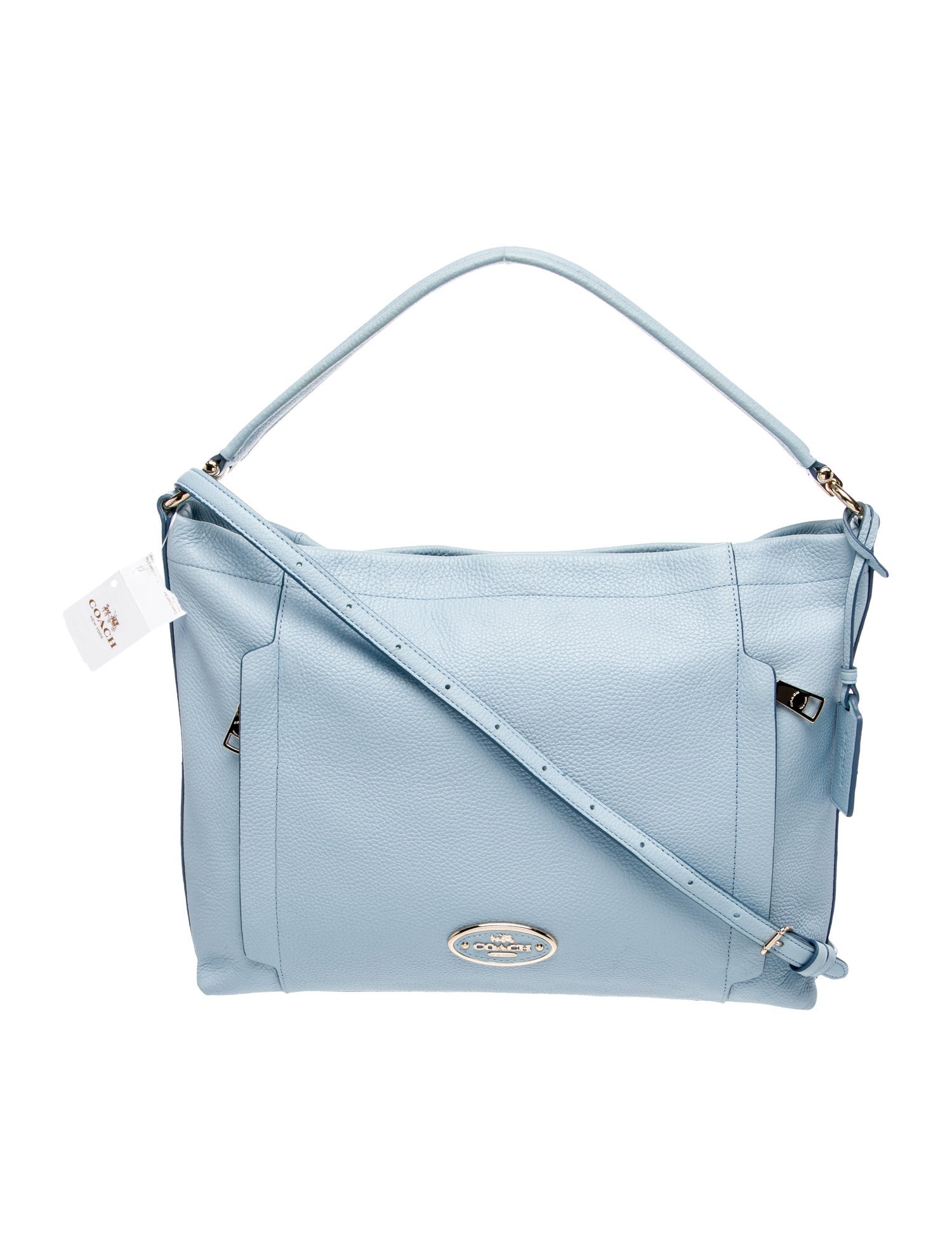 Coach Leather Messenger Bag