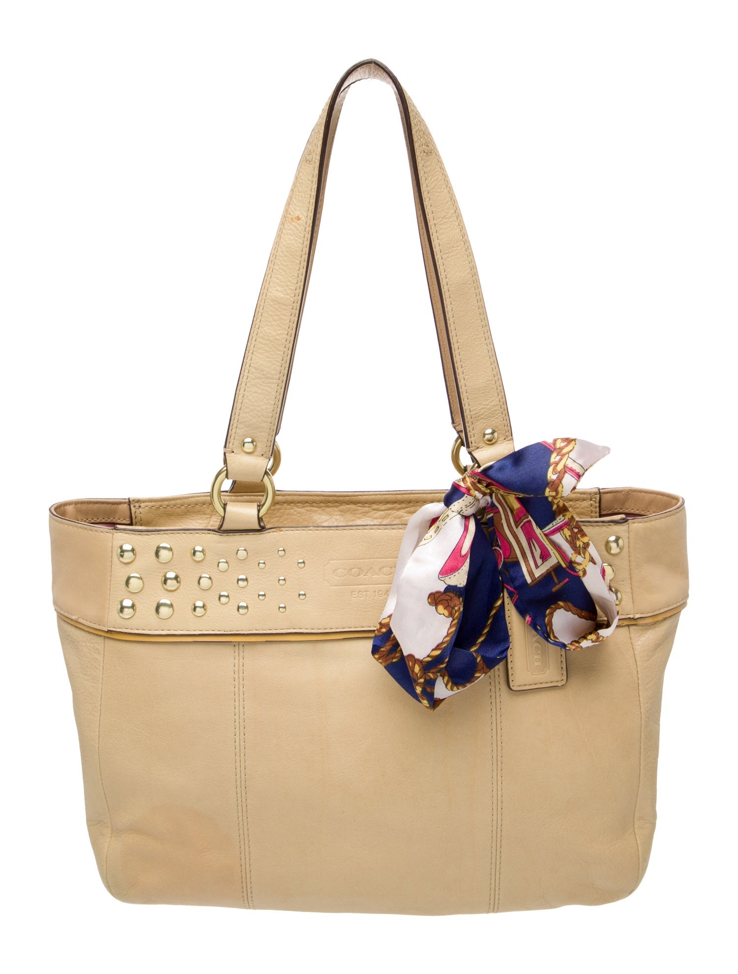 Coach Leather Shoulder Bag