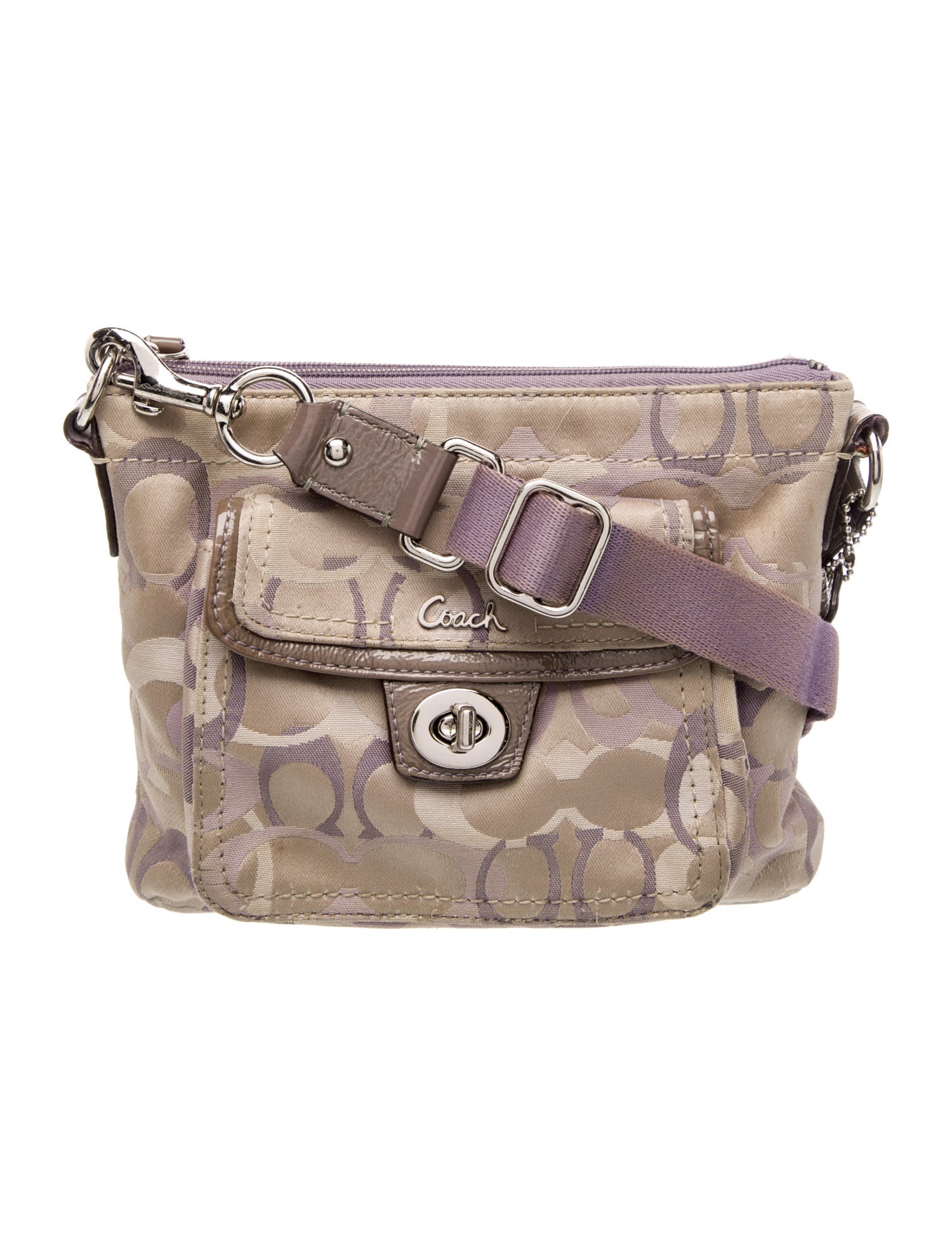 Coach Canvas Messenger Bag