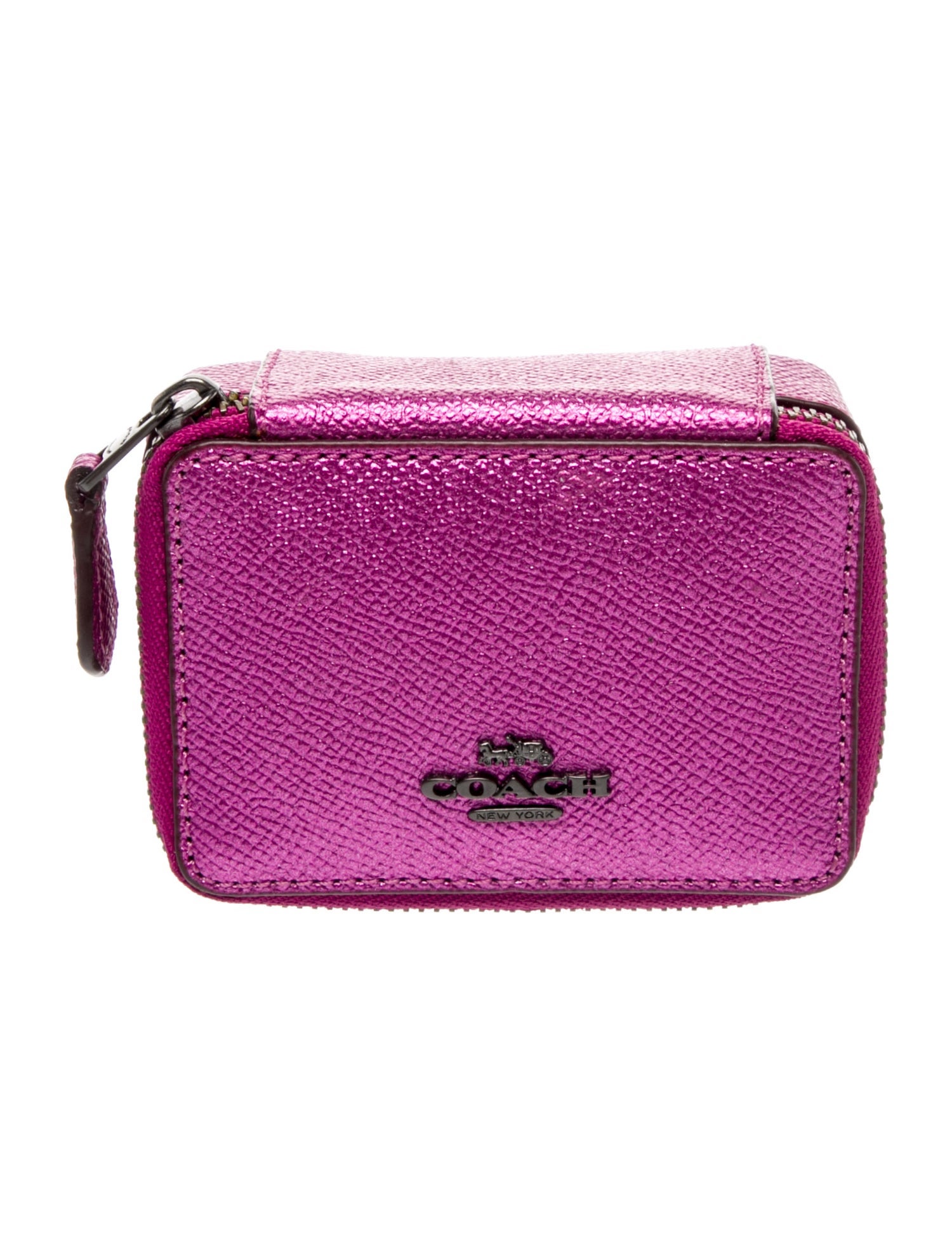 Coach Leather Minaudière