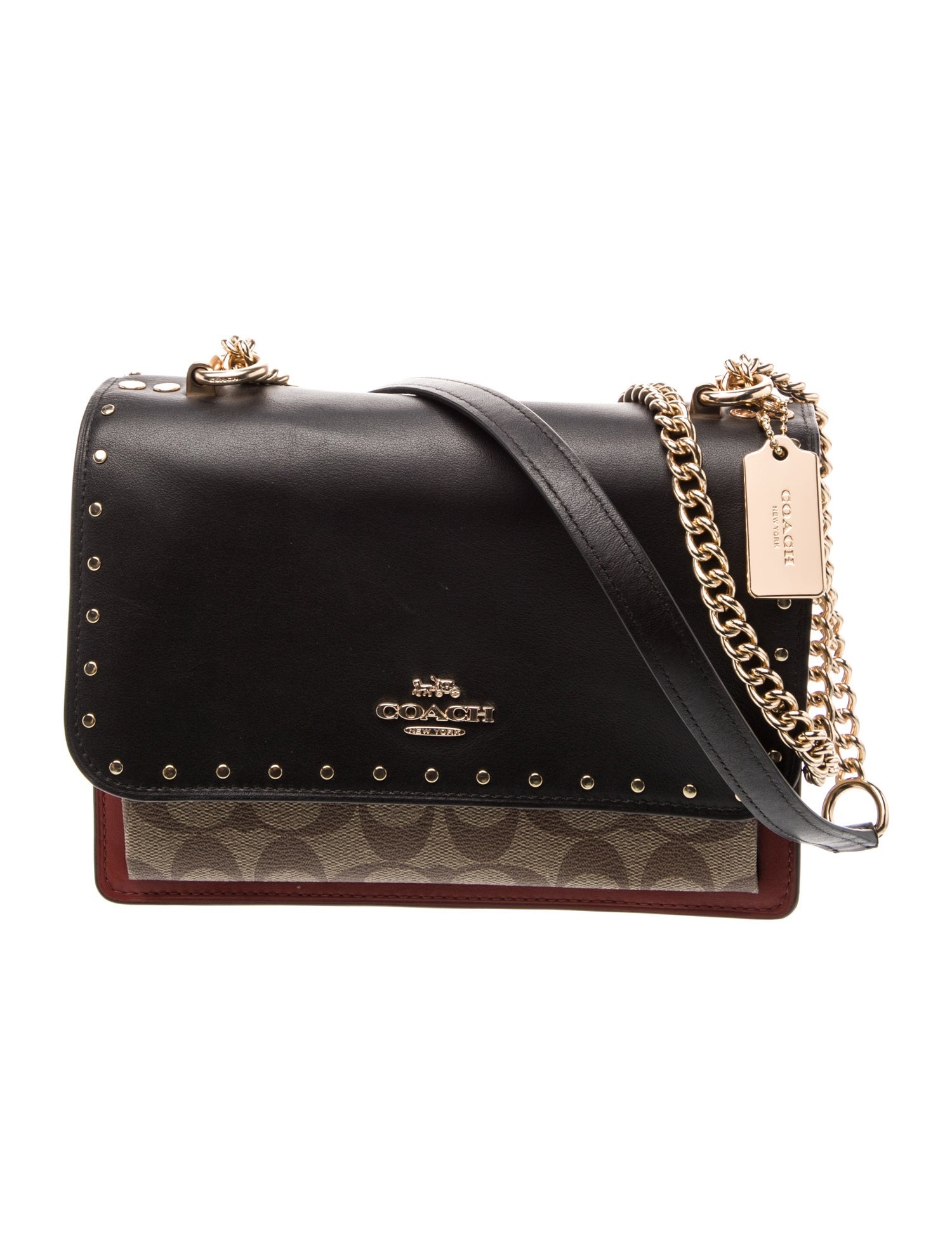 Coach Leather Crossbody Bag