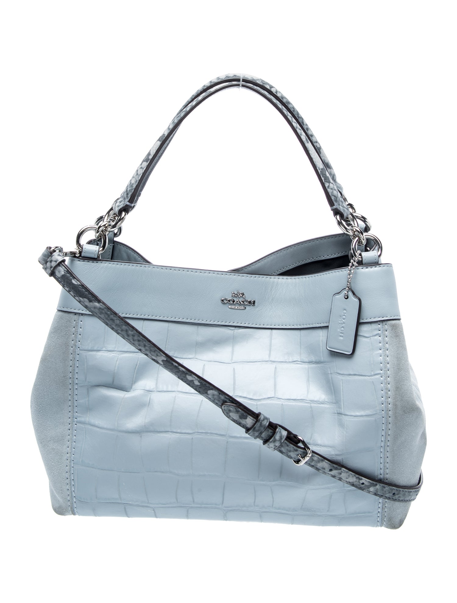 Coach Leather Top Handle Bag