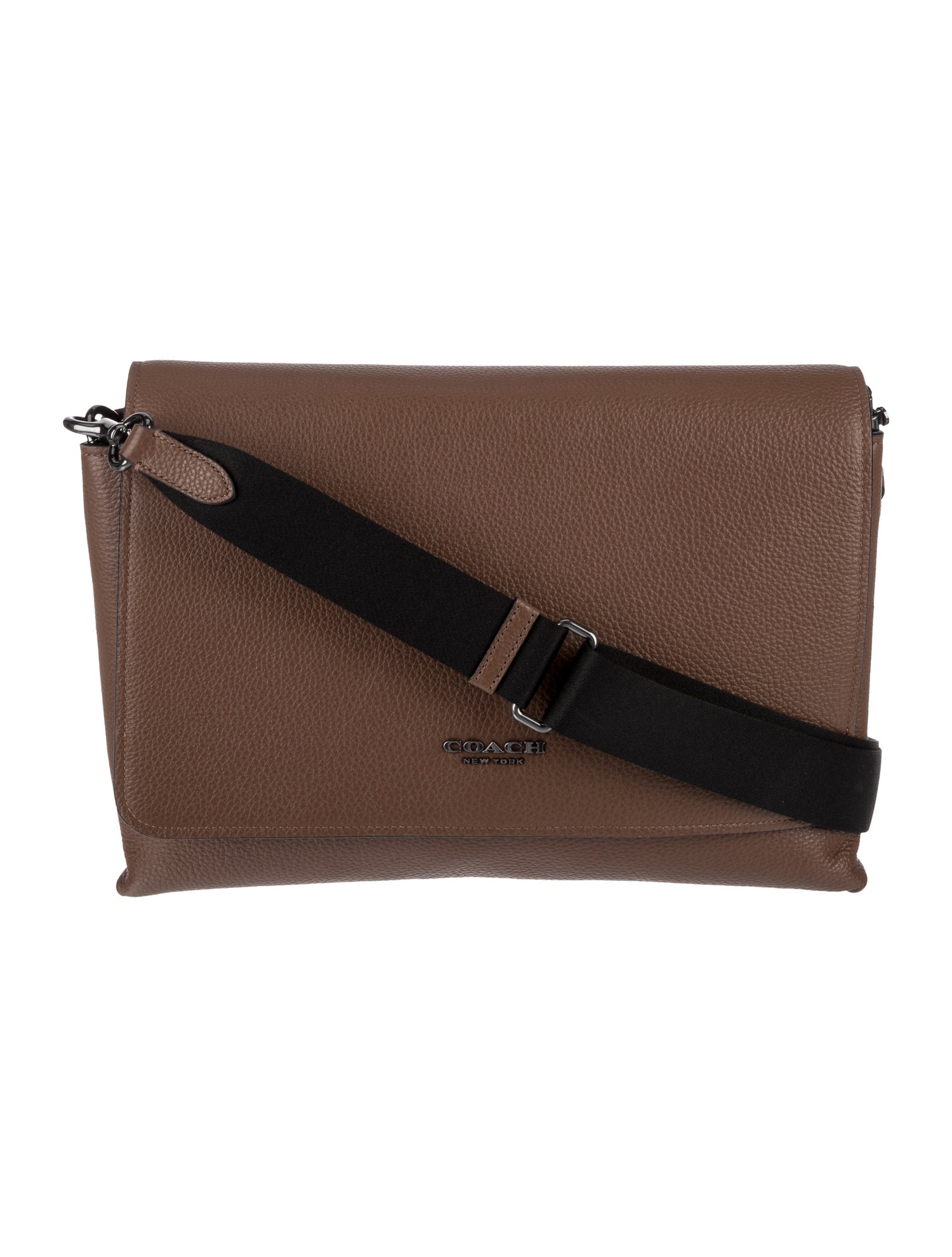 Coach Leather Messenger Bag