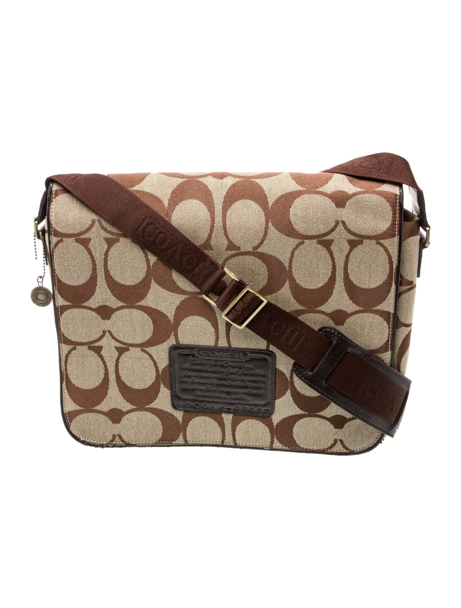 Coach Canvas Messenger Bag