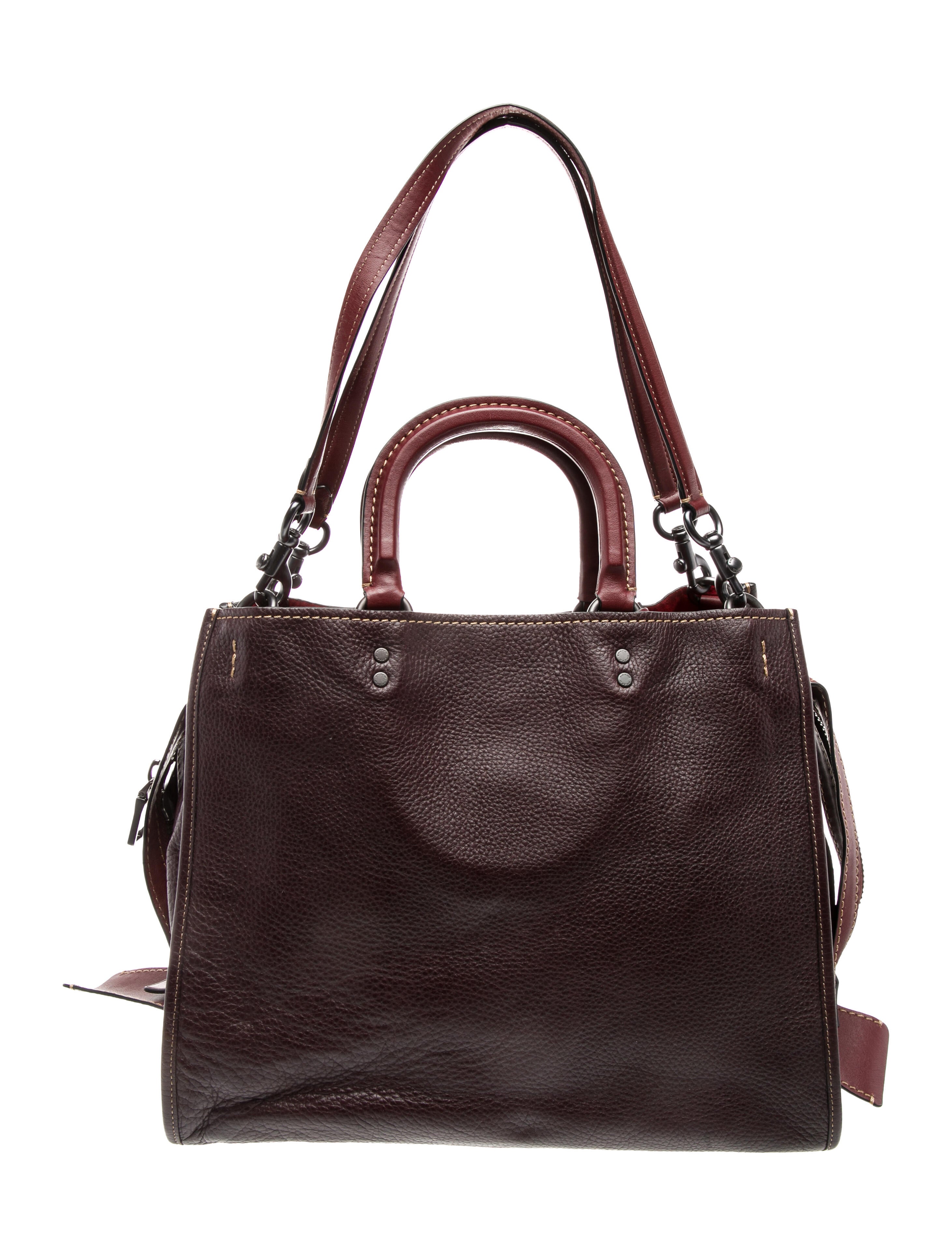 Coach Leather Shoulder Bag