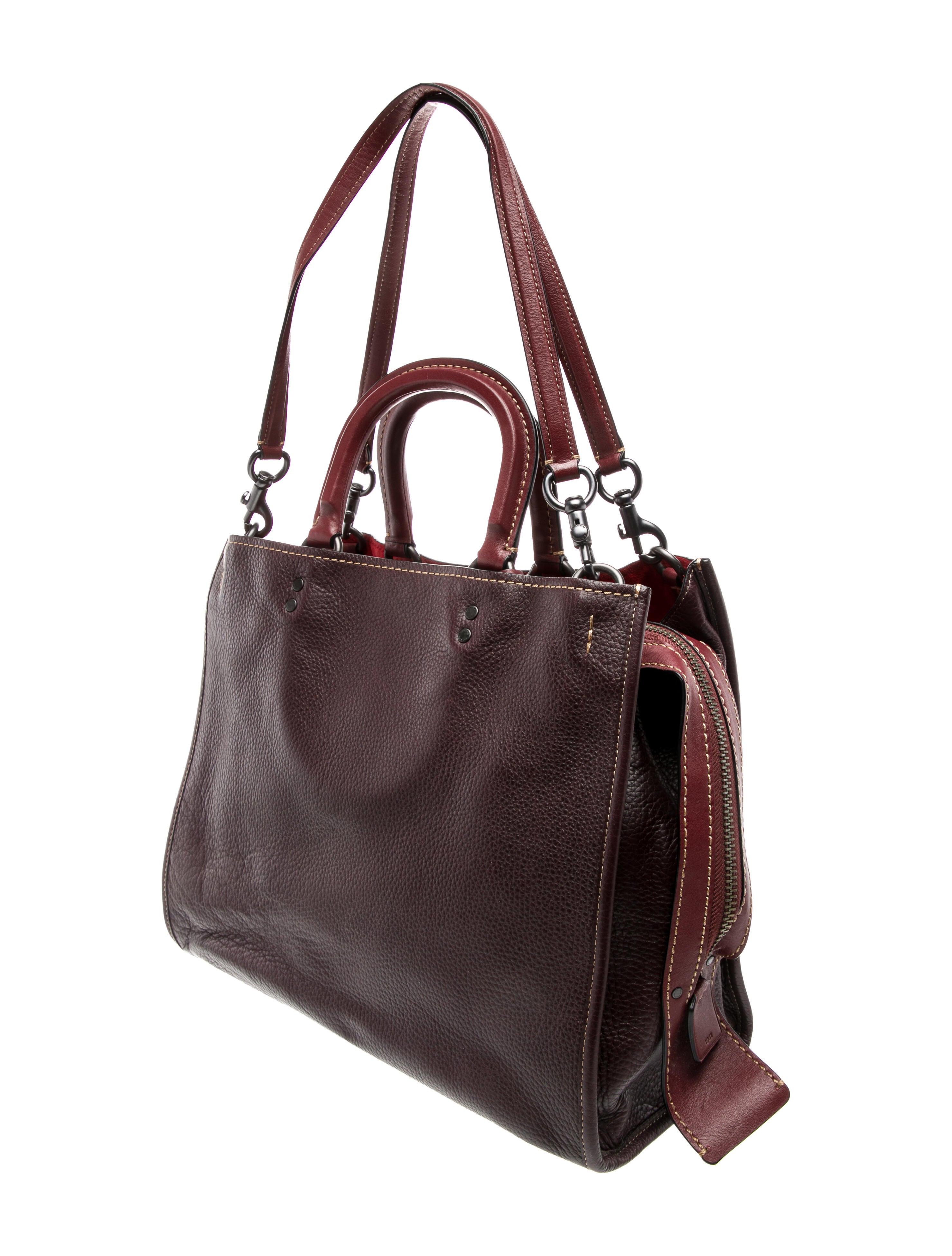 Coach Leather Shoulder Bag