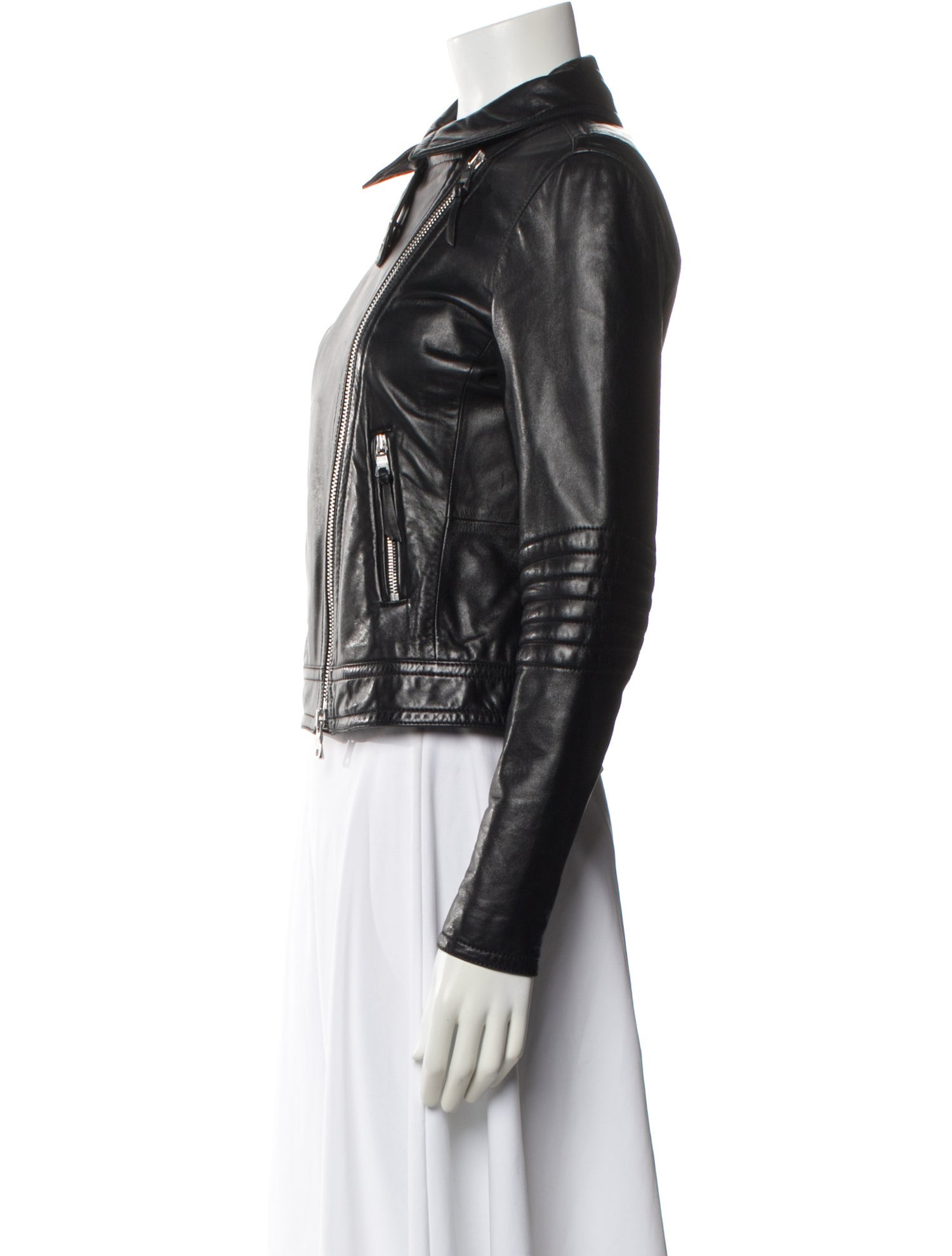 Coach Leather Biker Jacket