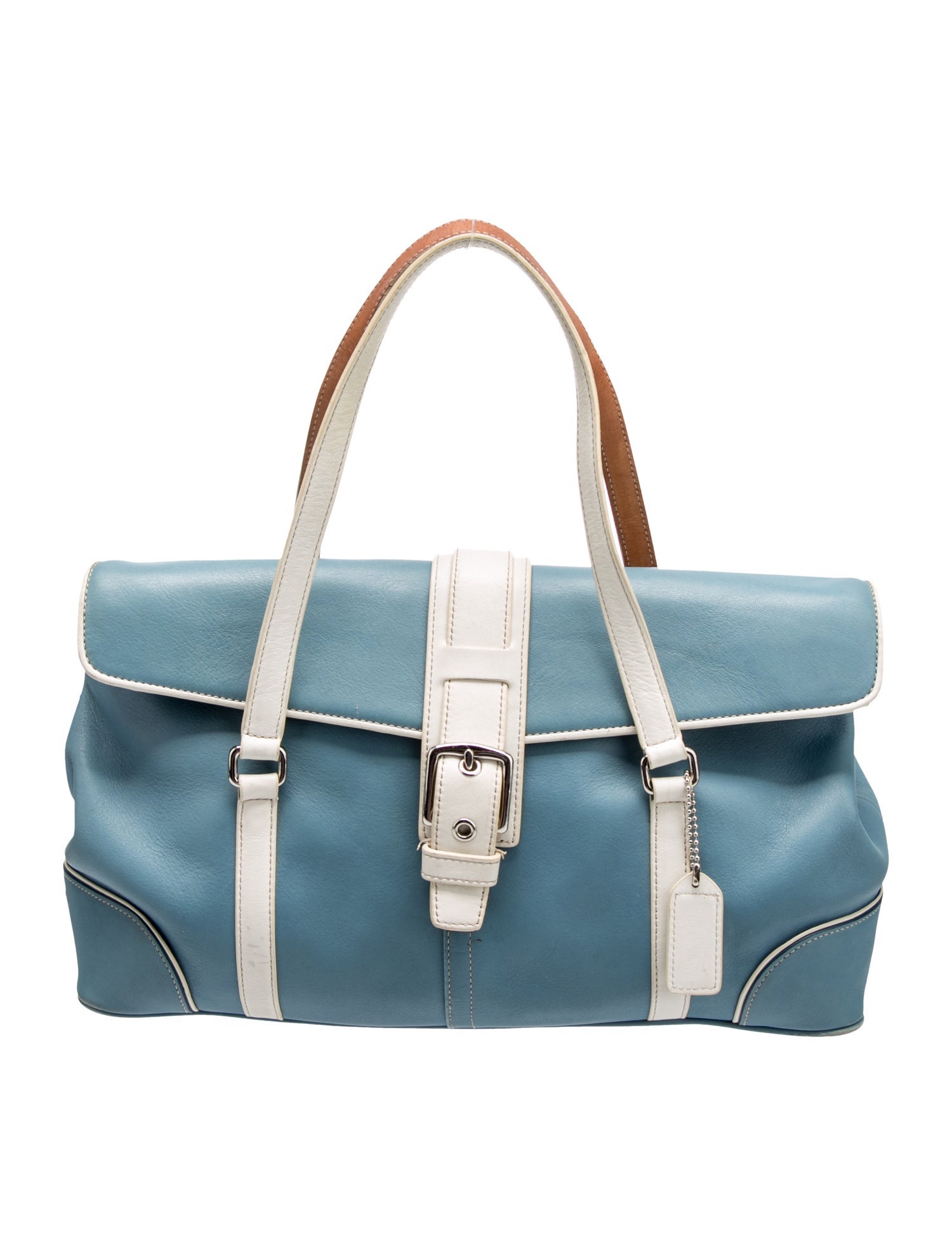 Coach Leather Top Handle Bag