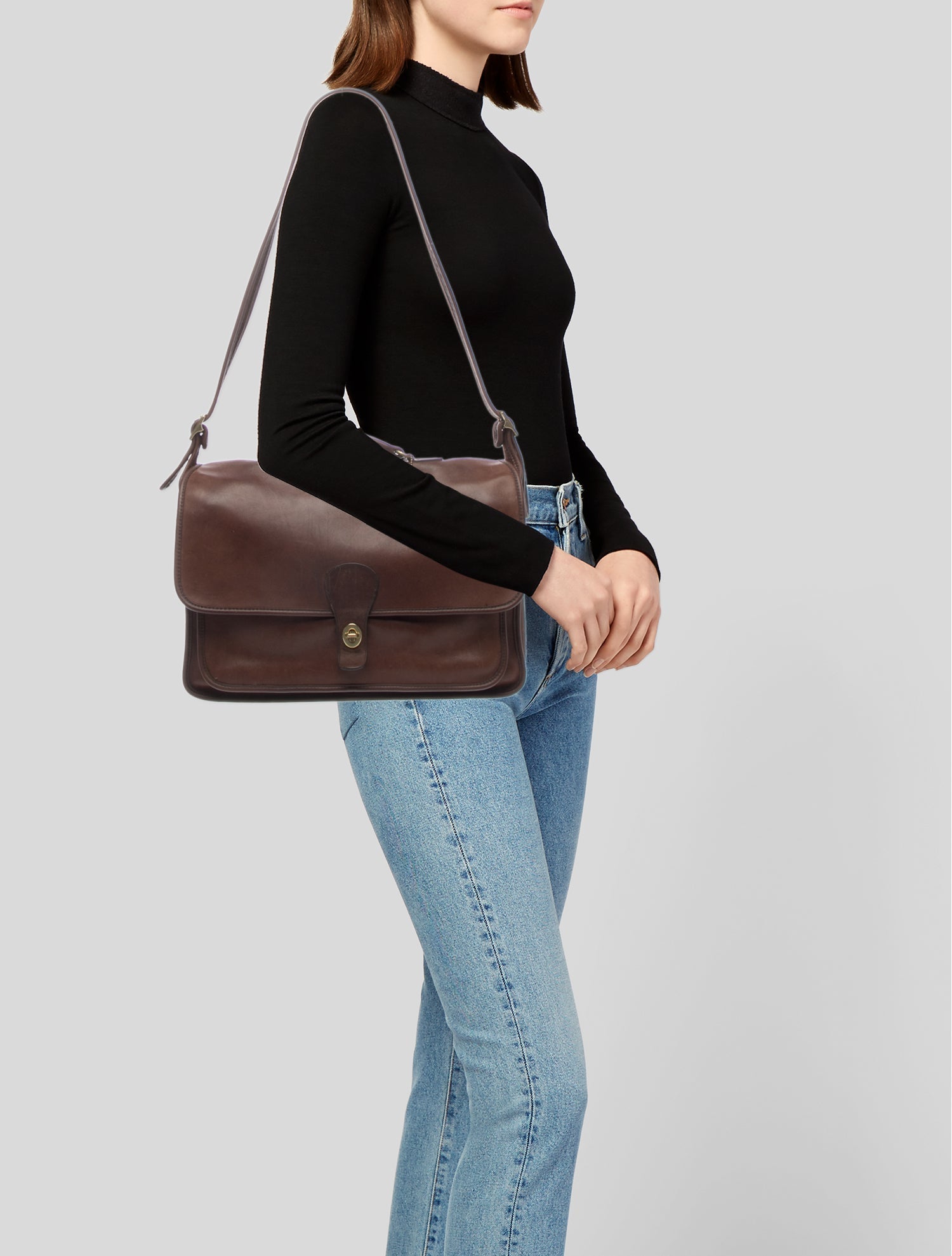 Coach Leather Crossbody Bag