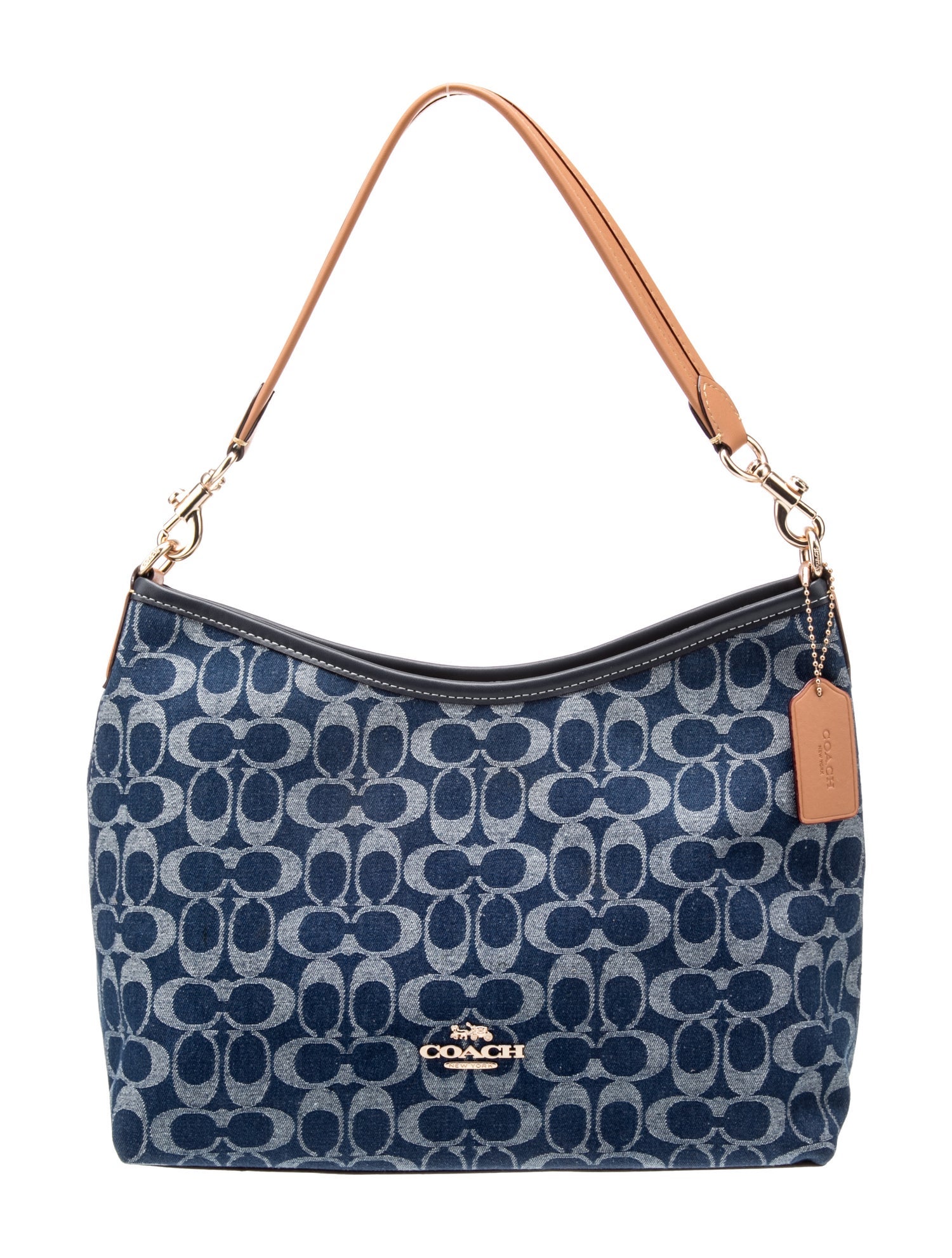 Coach Denim Top Handle Bag