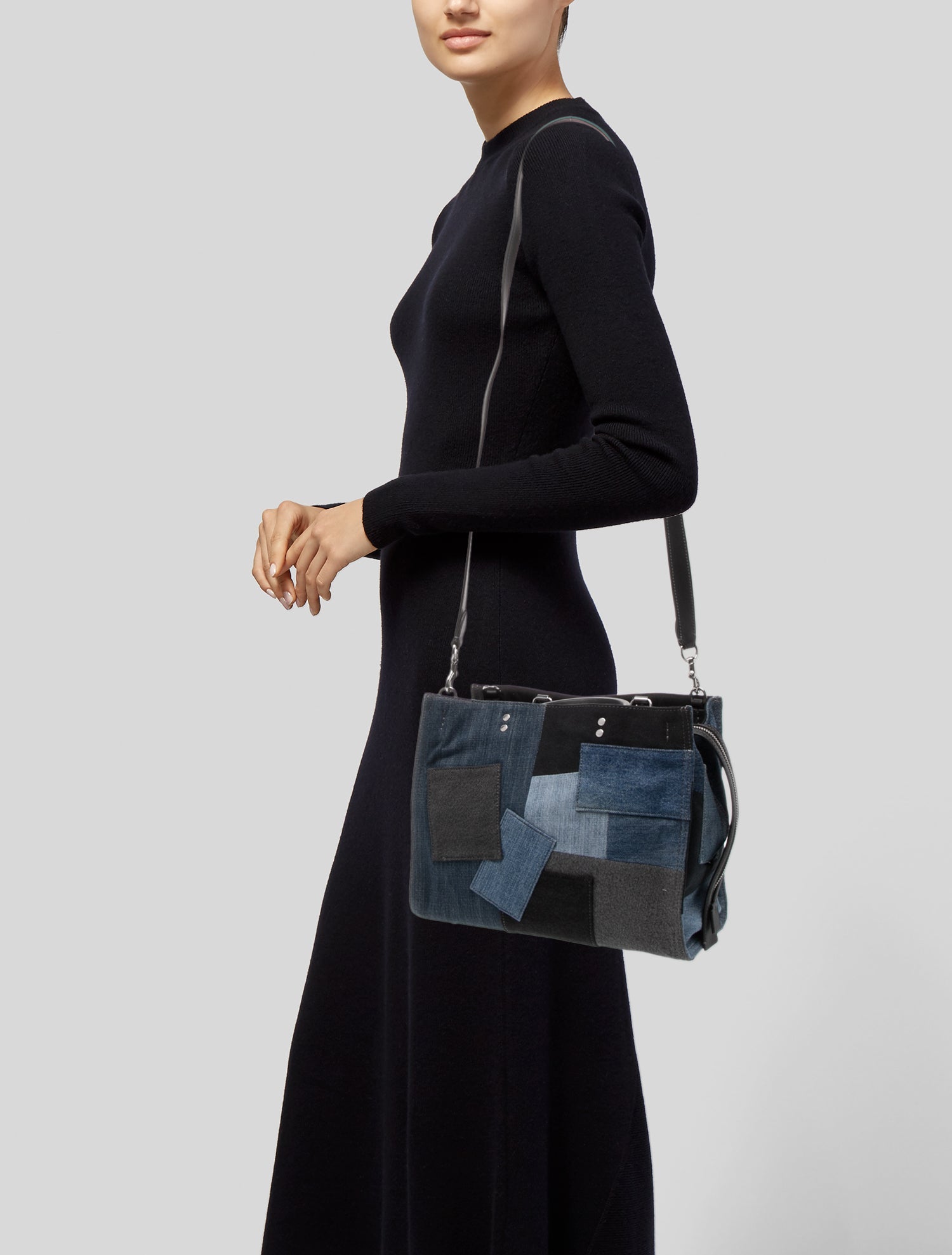 Coach Leather Top Handle Bag w/ Tags