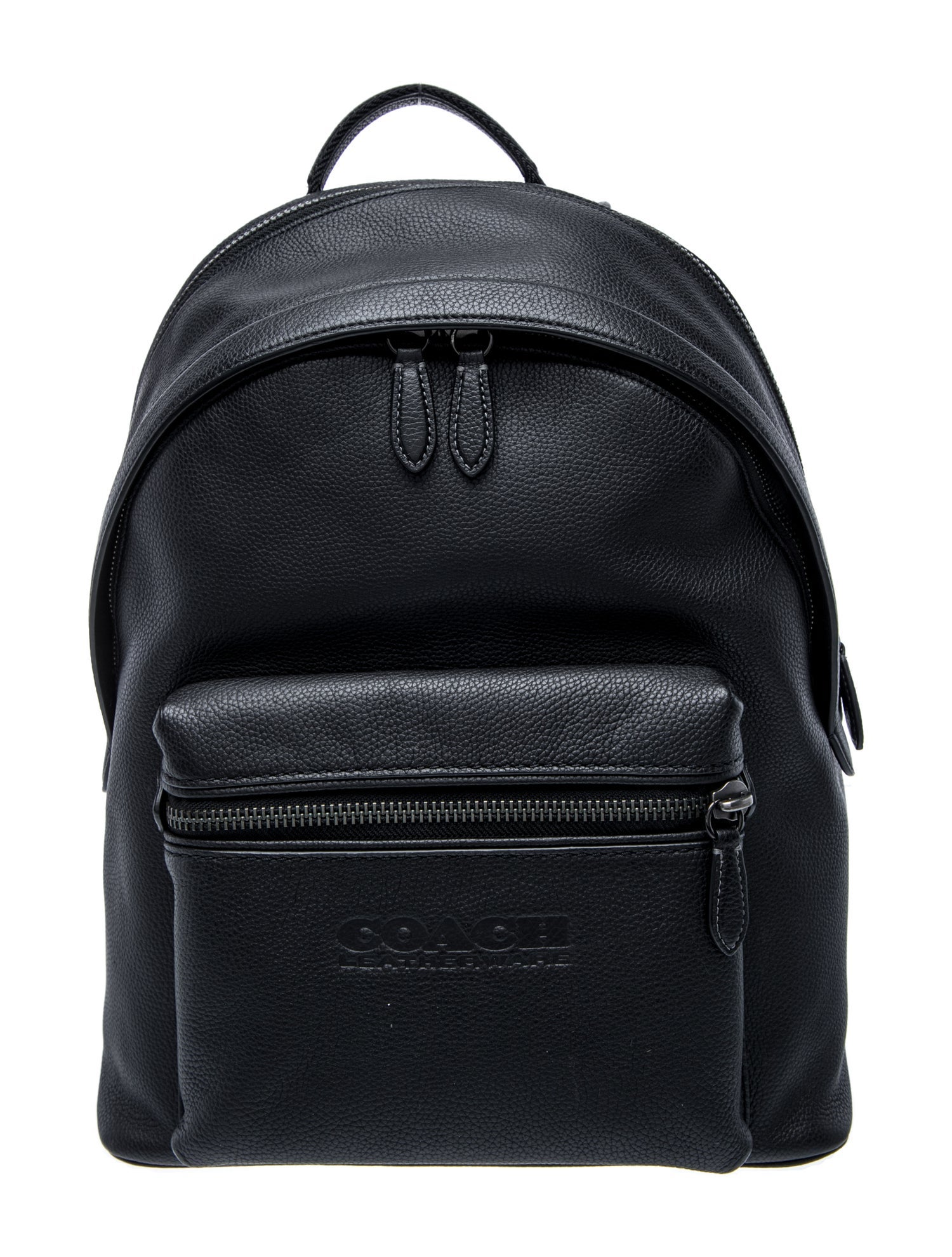 Coach Leather Backpack