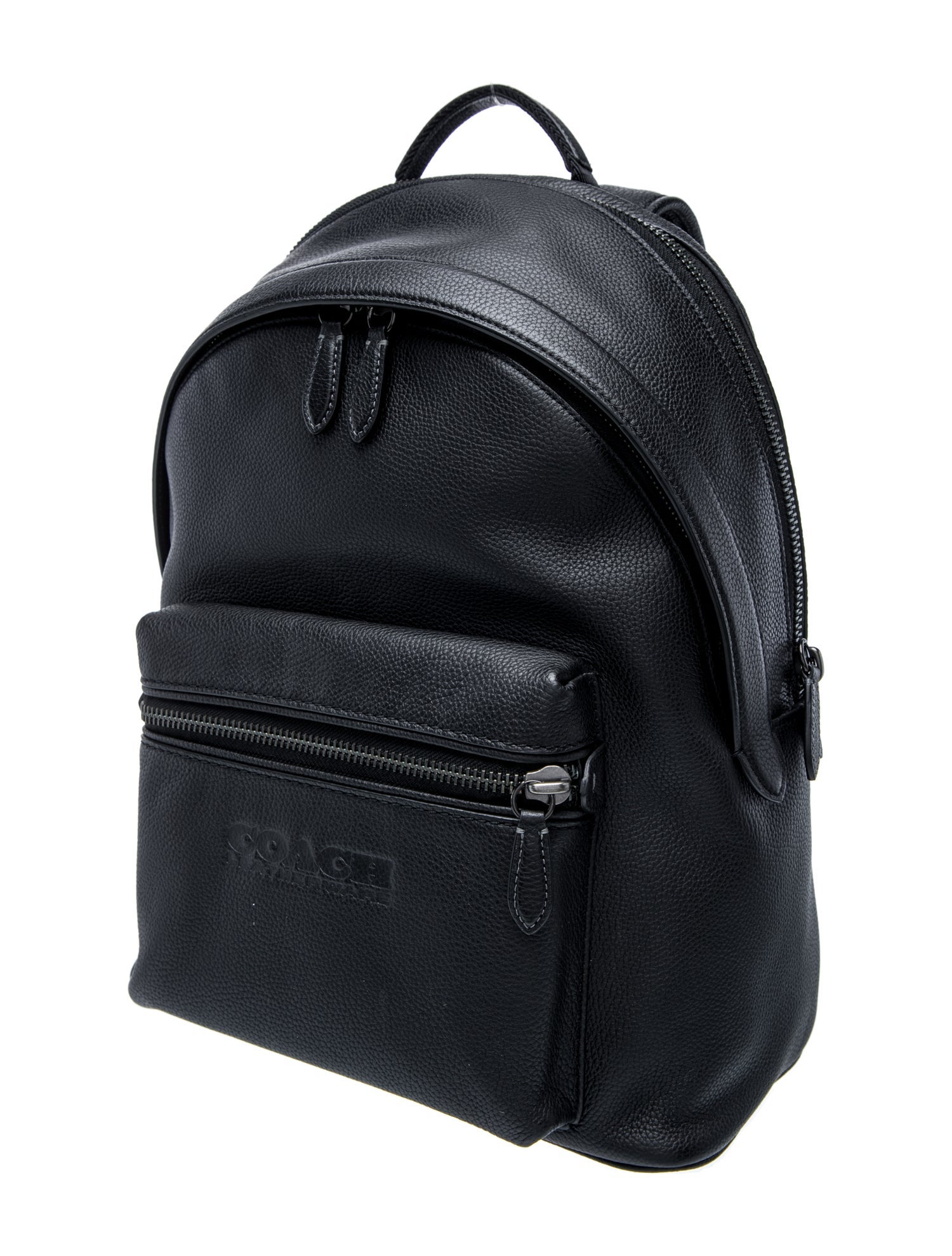 Coach Leather Backpack
