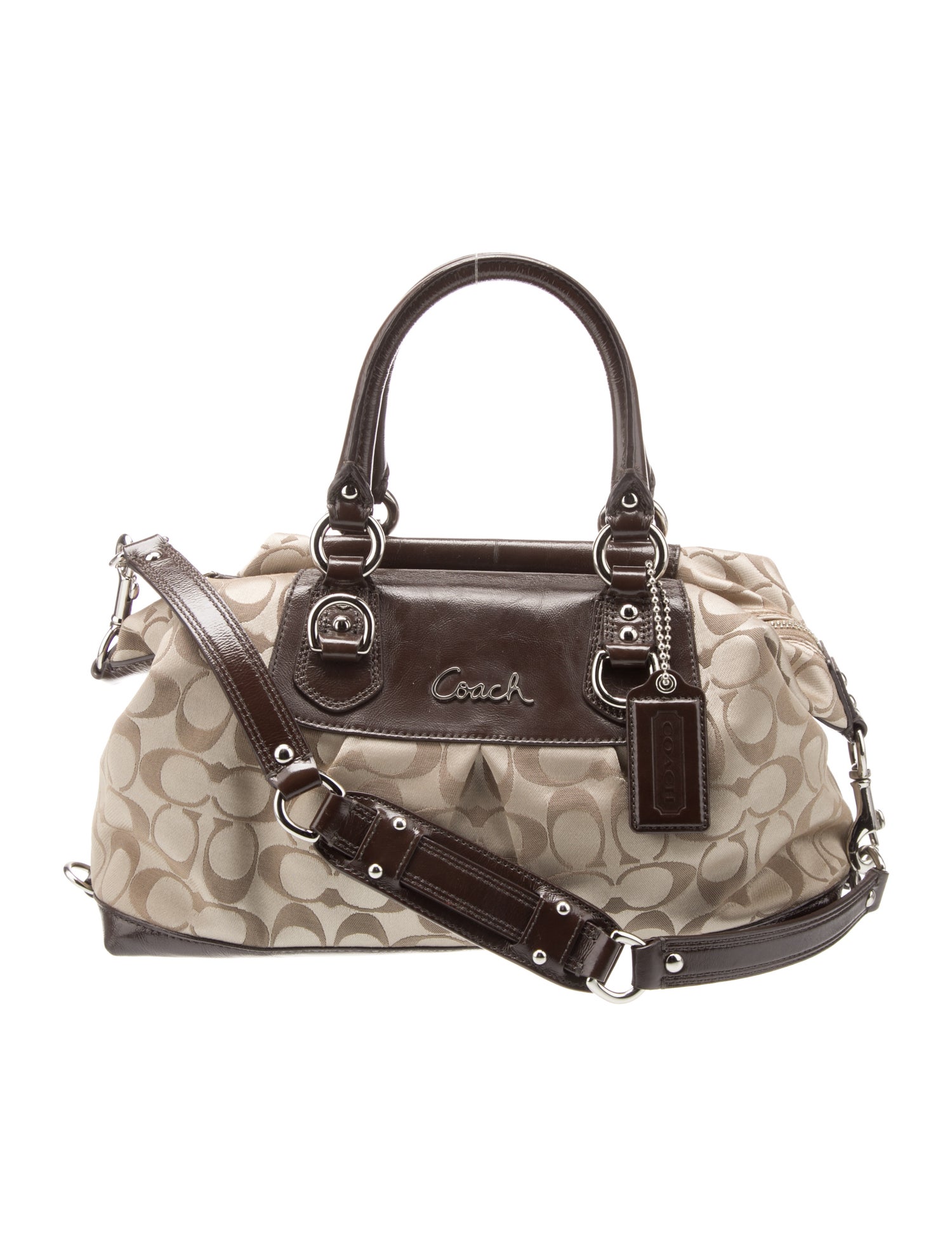 Coach Jacquard Top Handle Bag