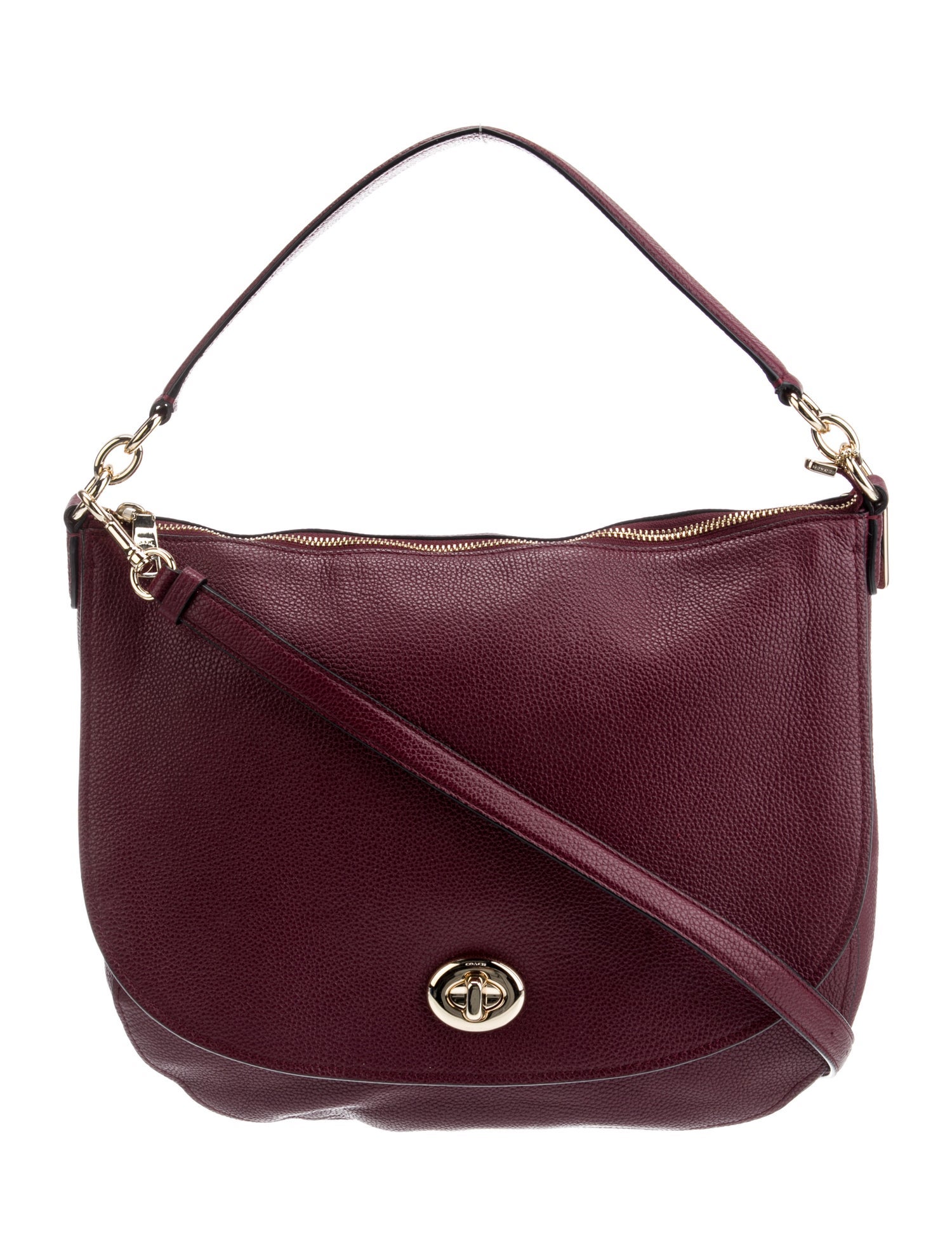 Coach Leather Hobo