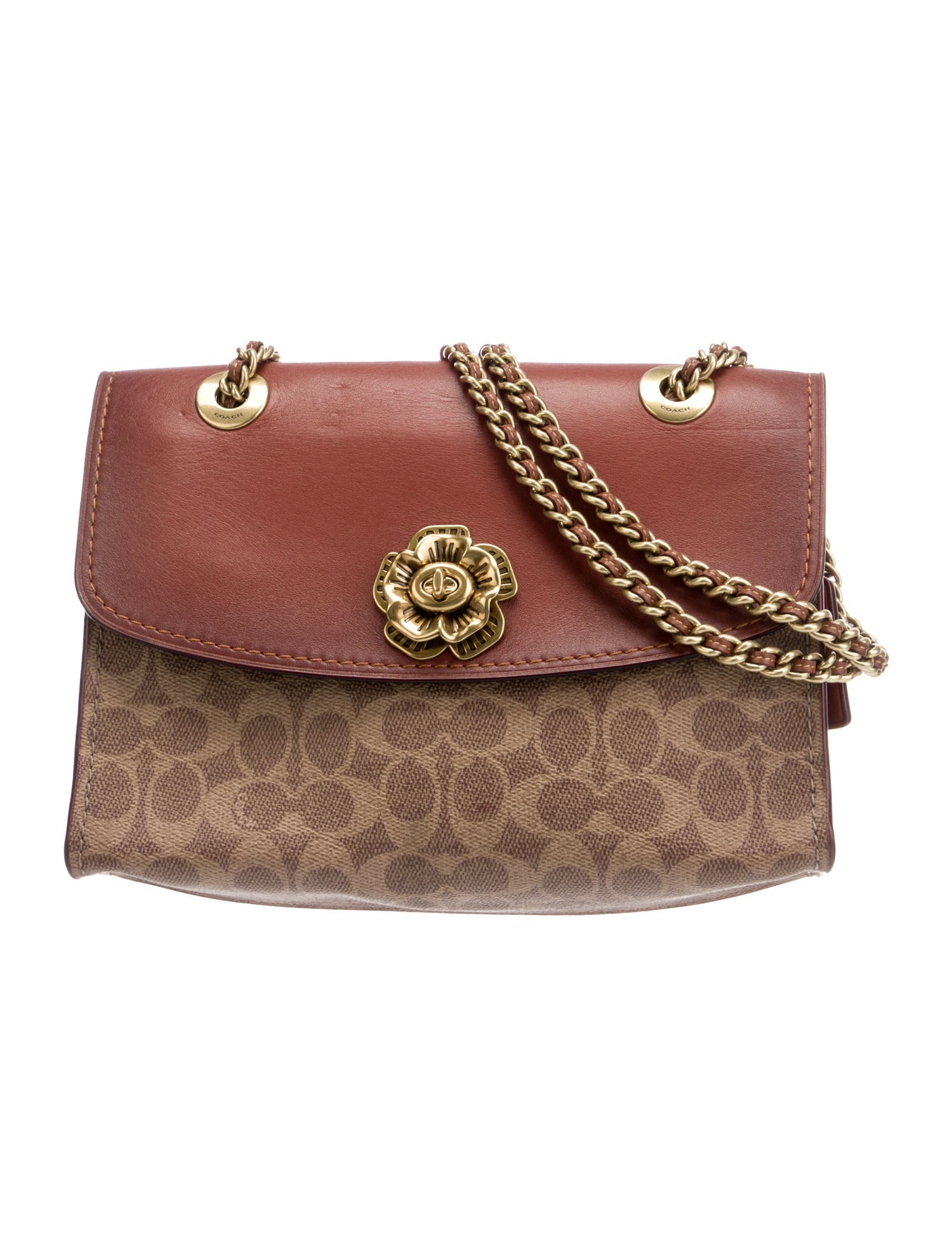 Coach Leather Shoulder Bag