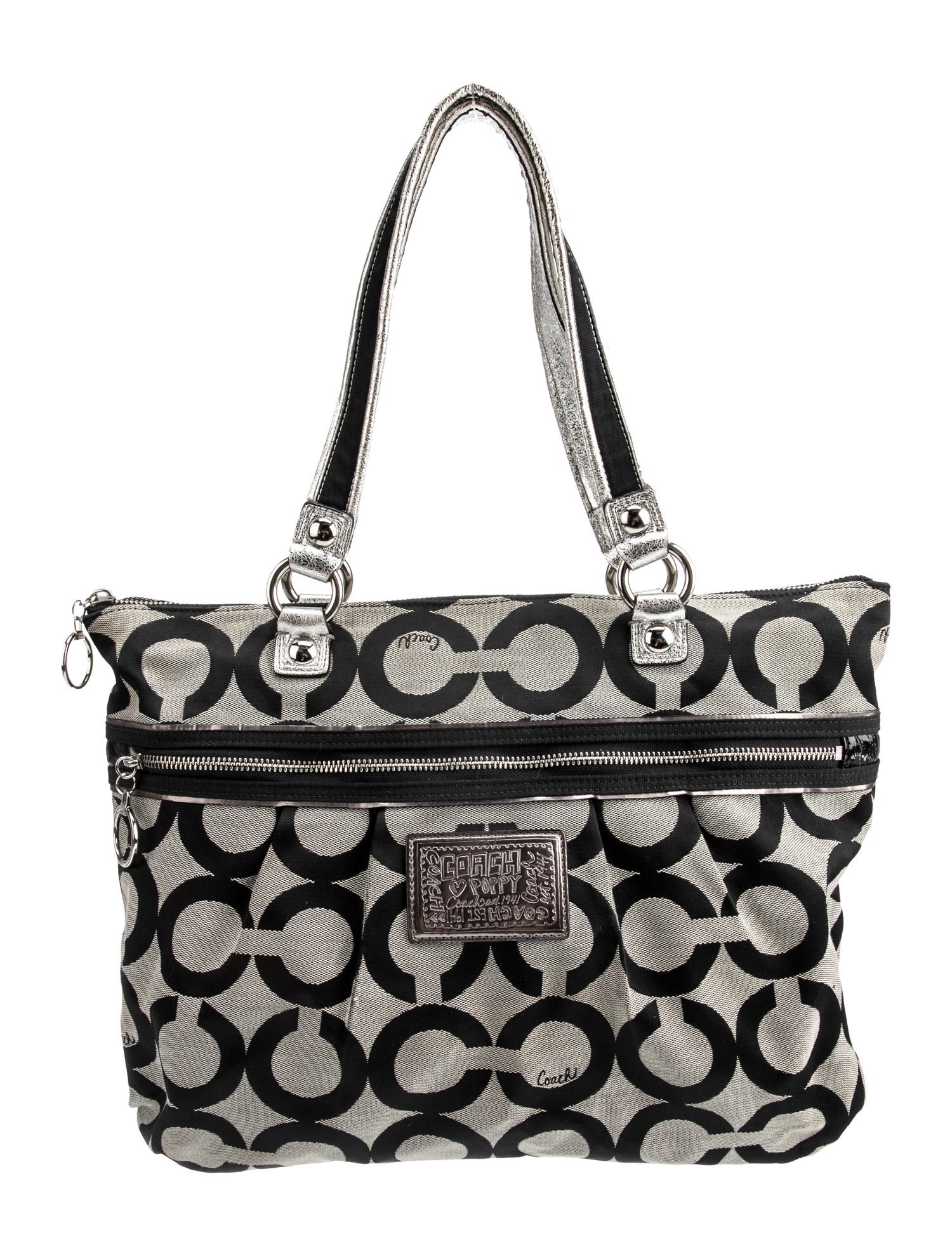 Coach Jacquard Top Handle Bag