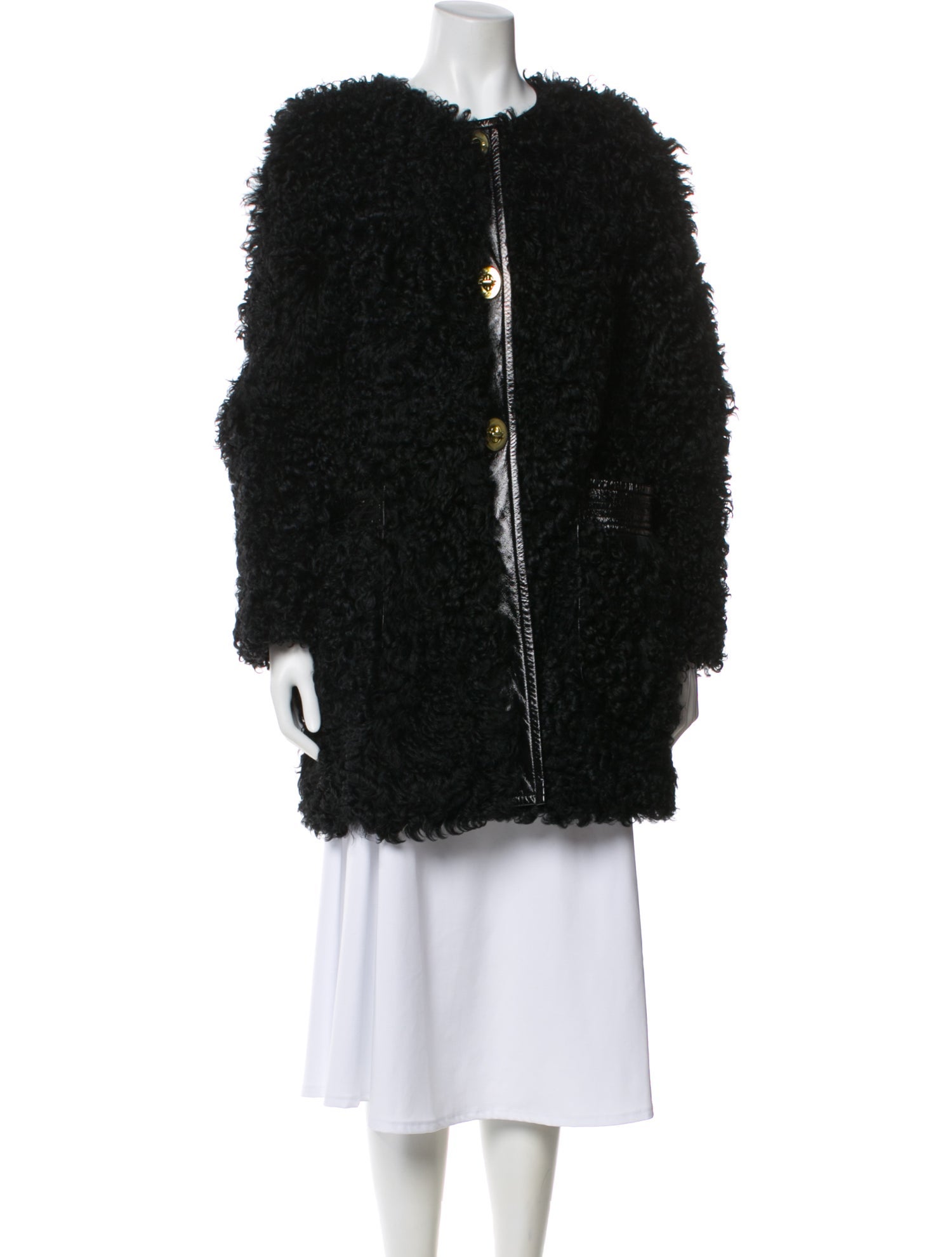 Coach Shearling Fur Coat