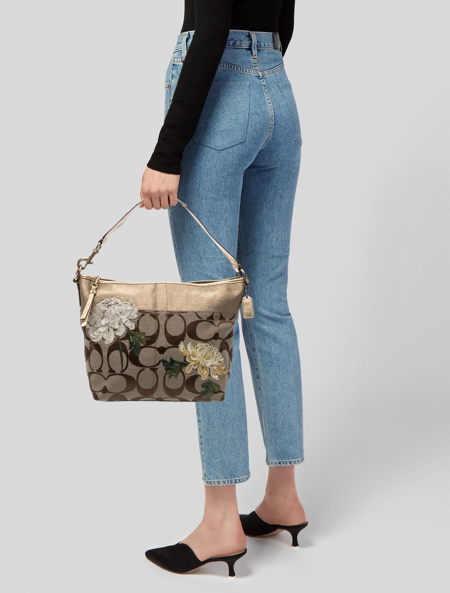 Weekend Max Mara Pasticcino Mink Fur Shoulder Bag - Brown Shoulder