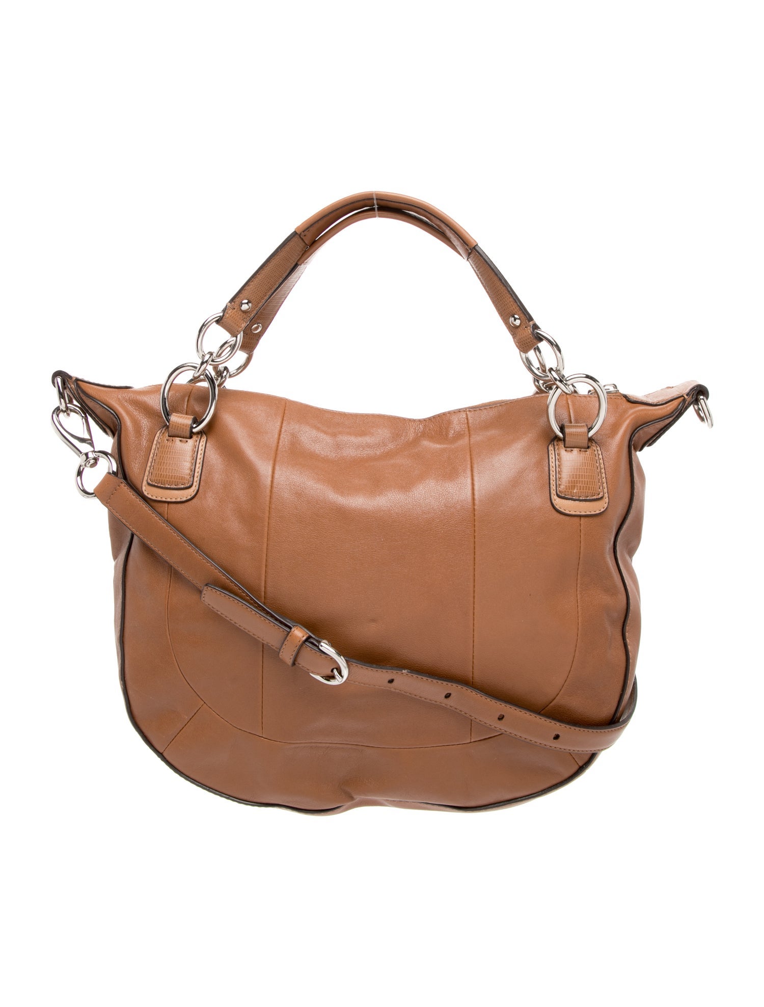Leather Top Handle Bag