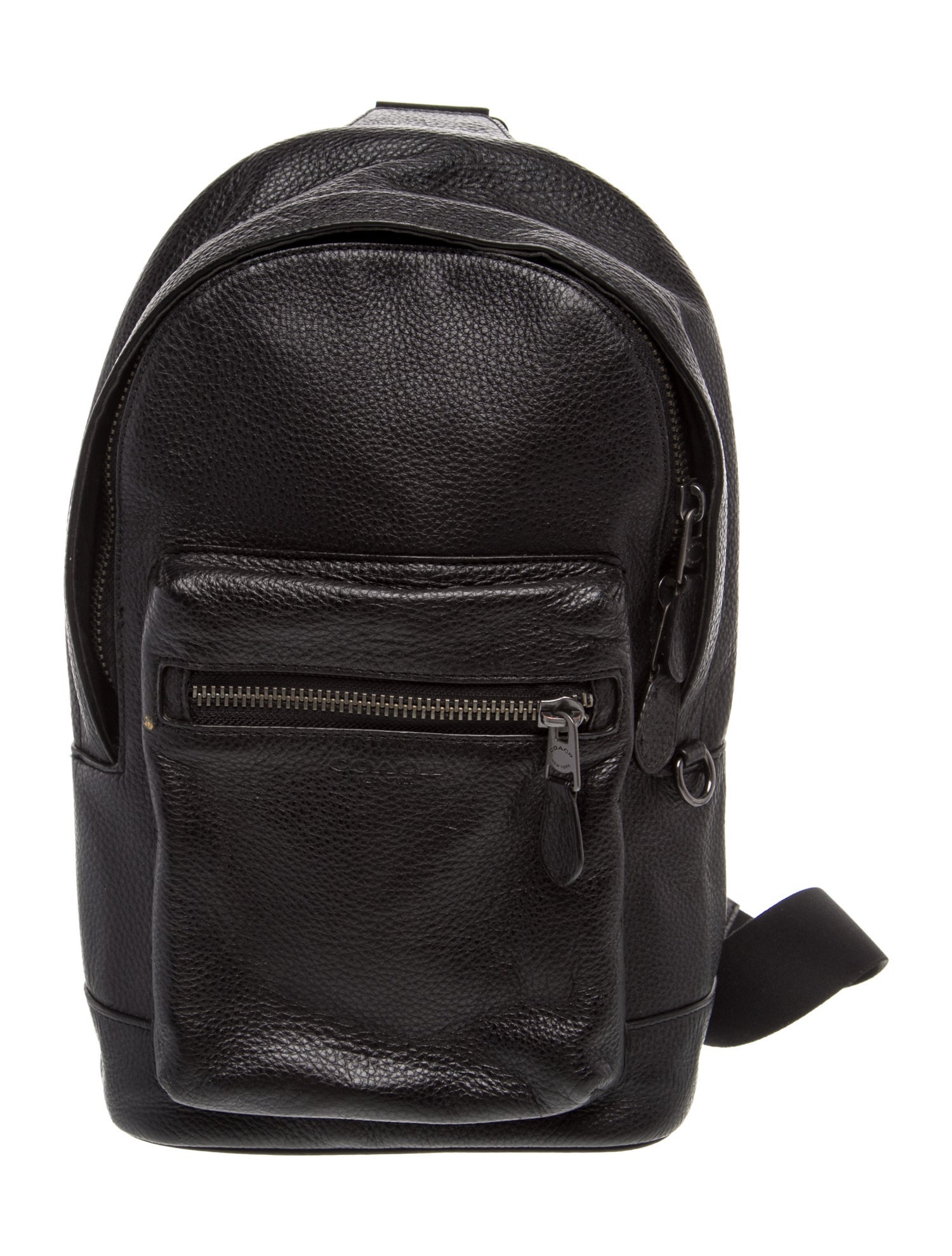Coach Leather Backpack