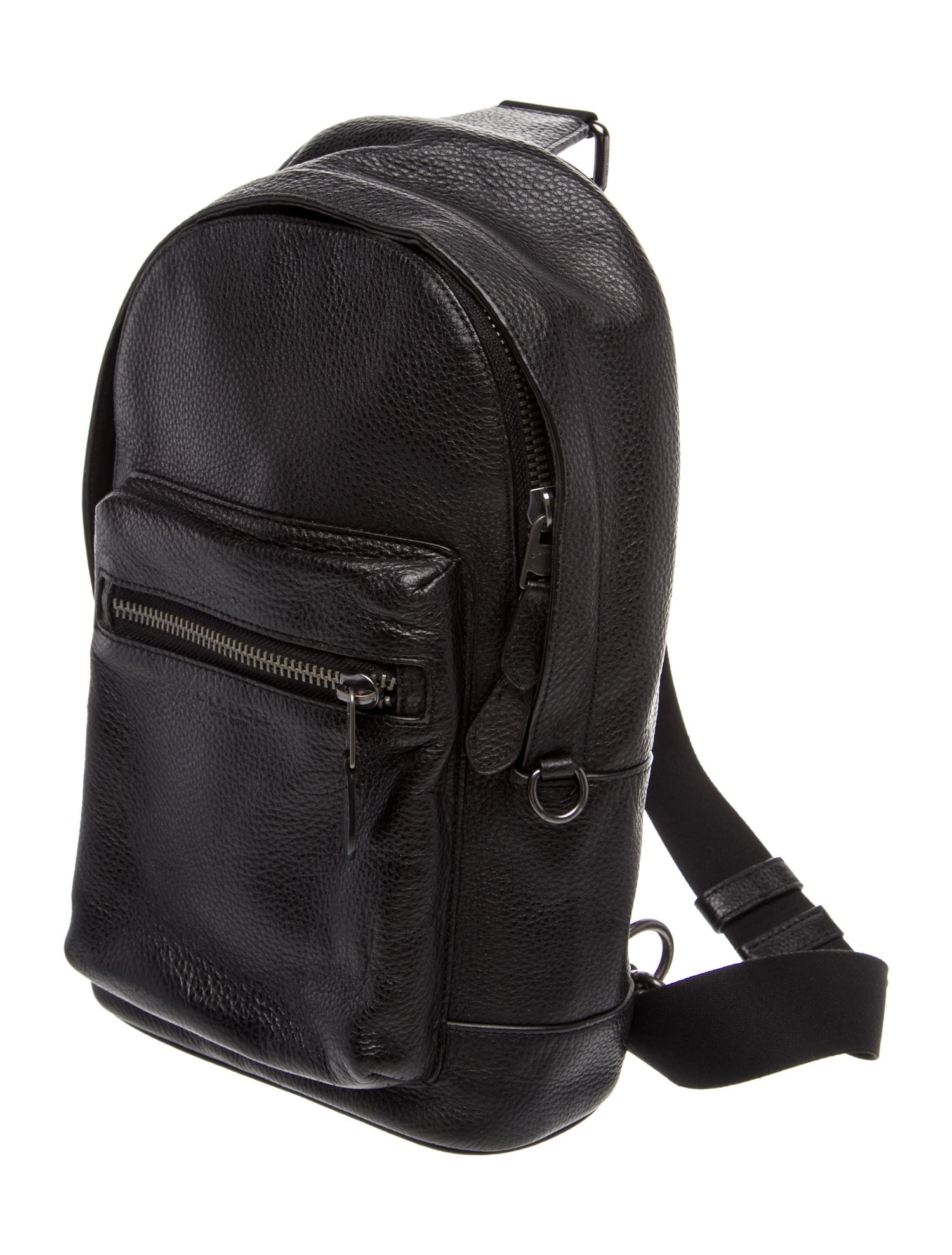 Coach Leather Backpack