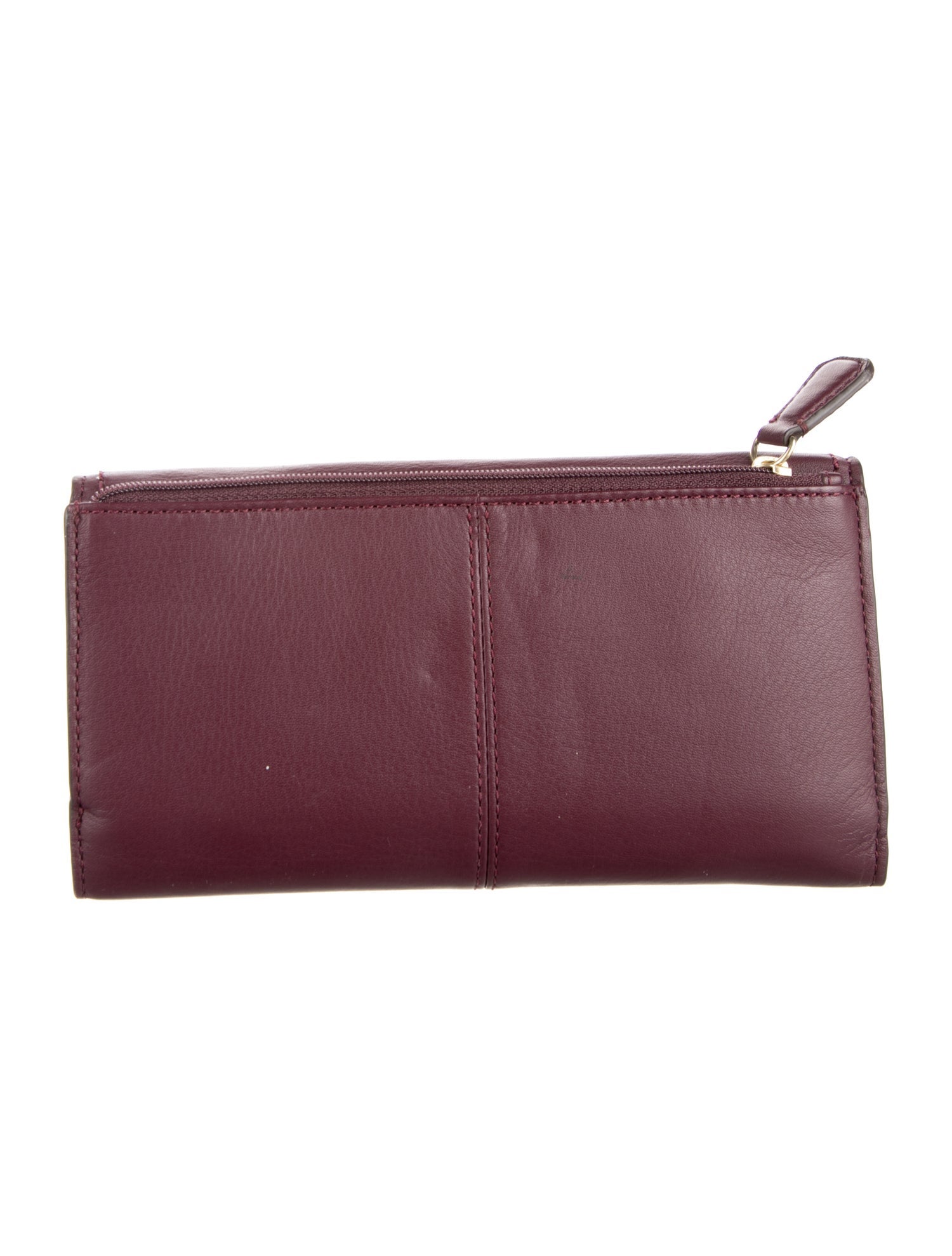 Coach Leather Continental Wallet