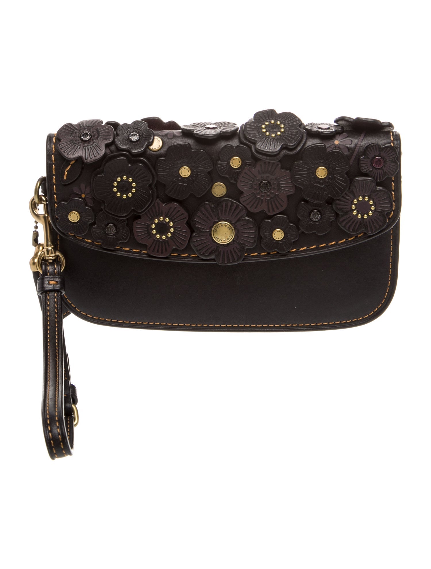 Coach Leather Clutch