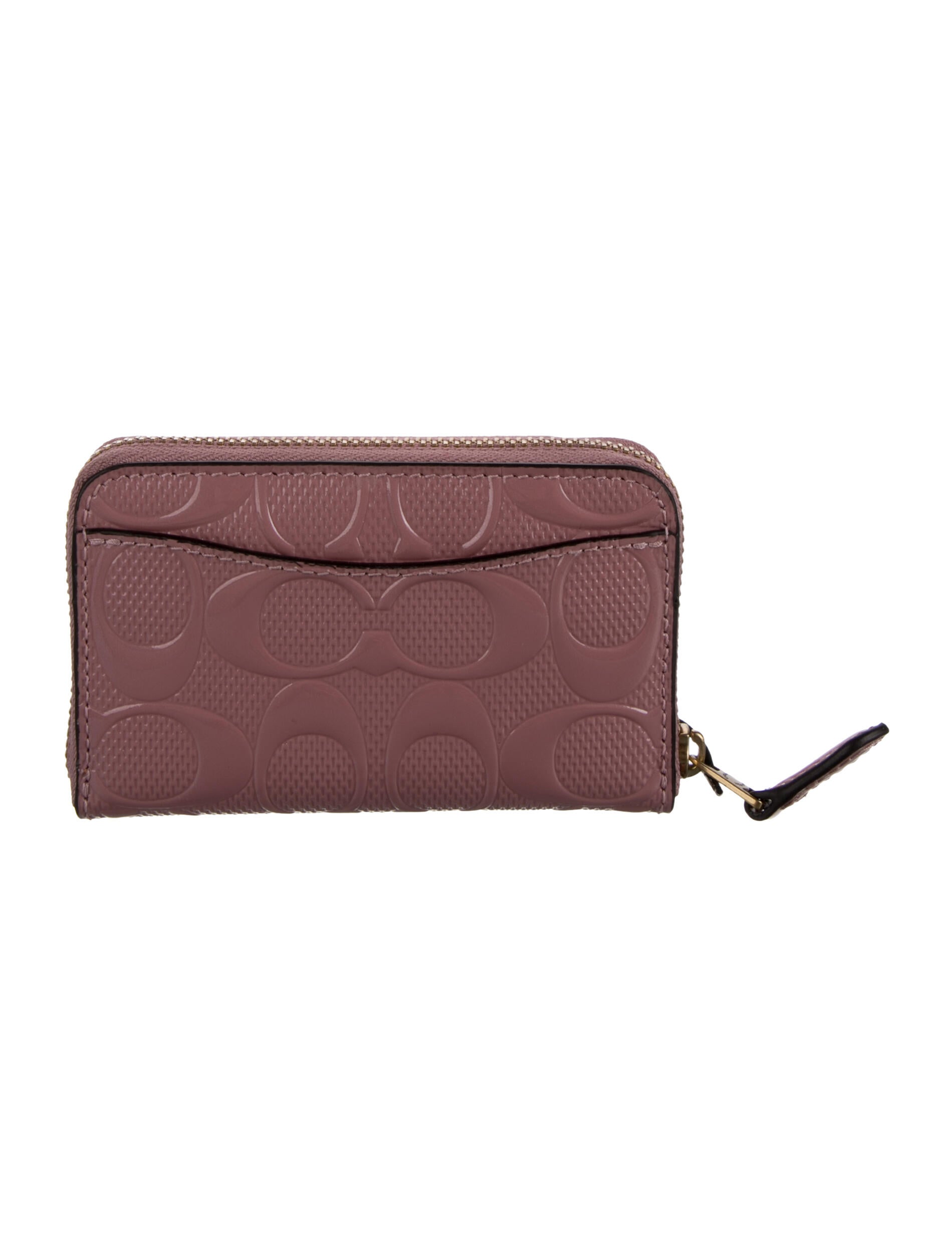 Coach Patent Leather Continental Wallet