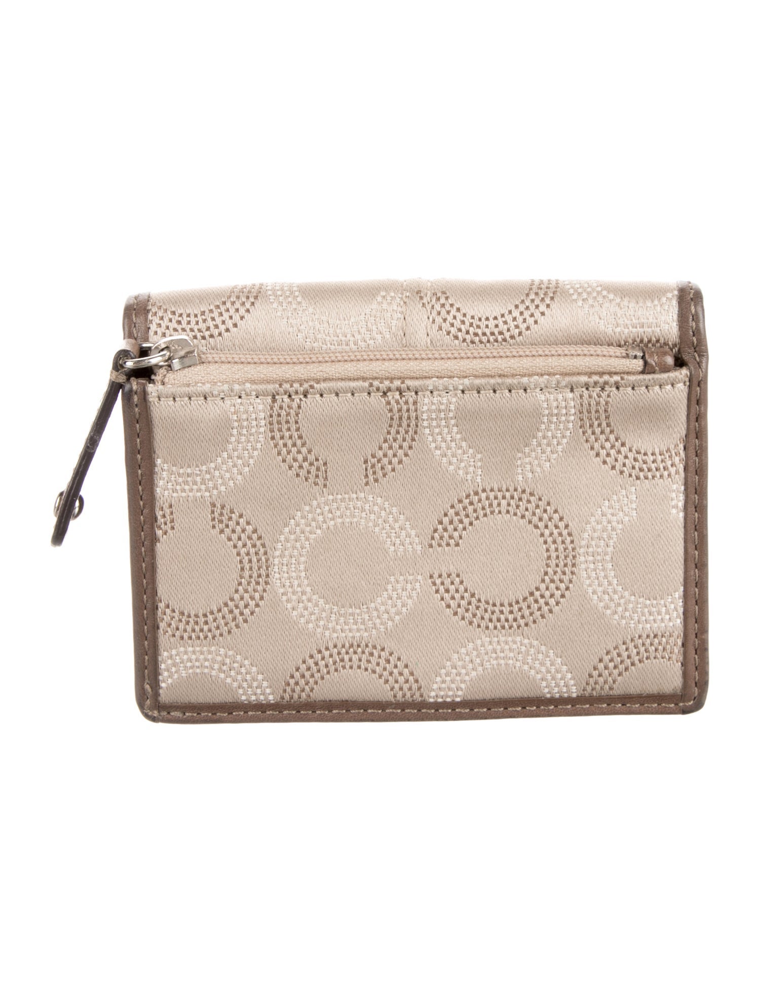 Coach Leather Printed Wallet