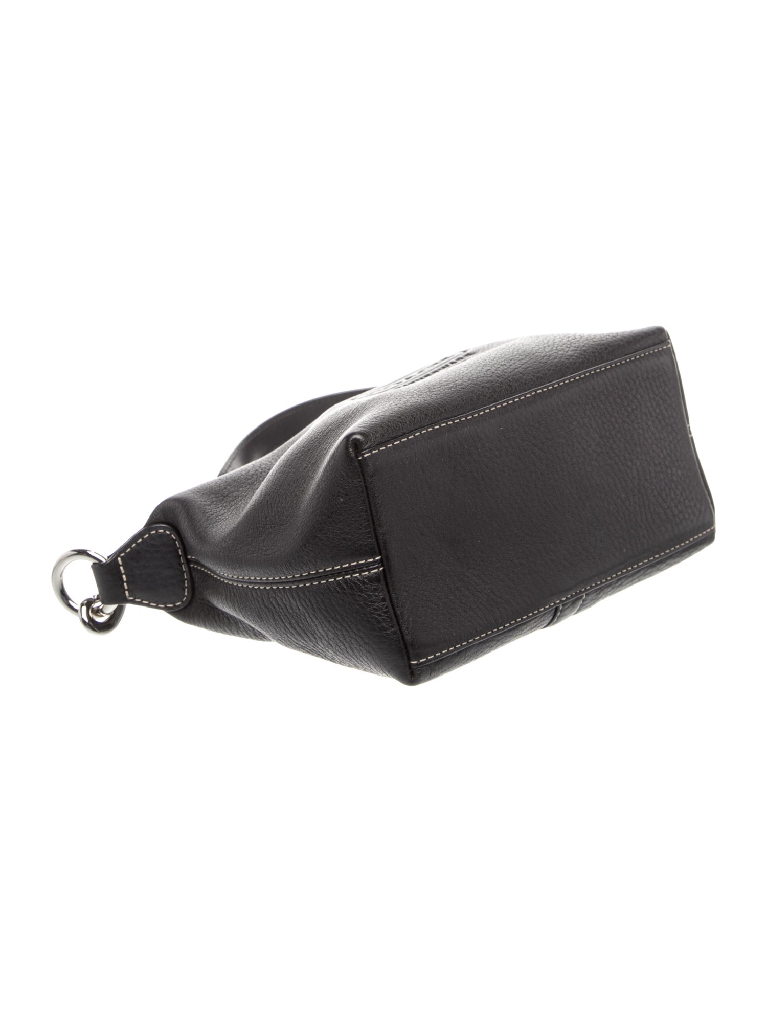 Leather Top Handle Bag