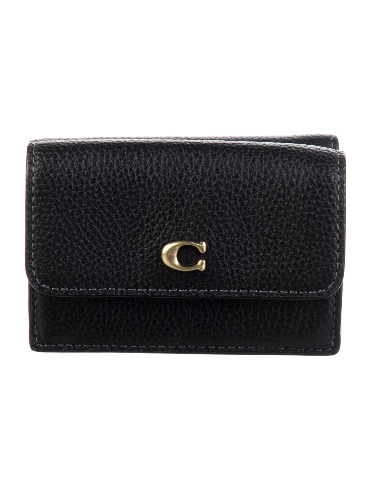 Coach Leather Trifold Wallet