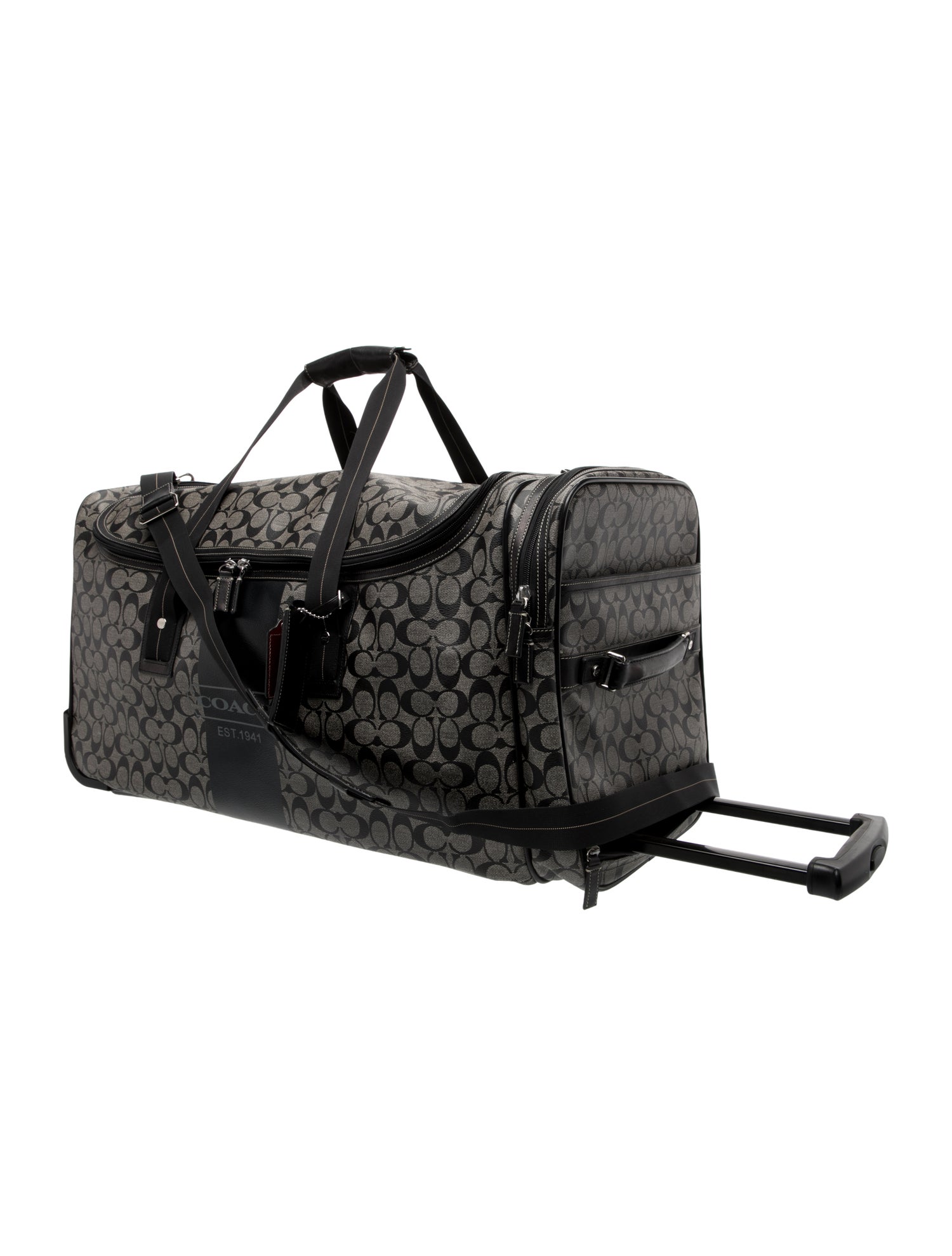Coach Mens Rolling Suitcase