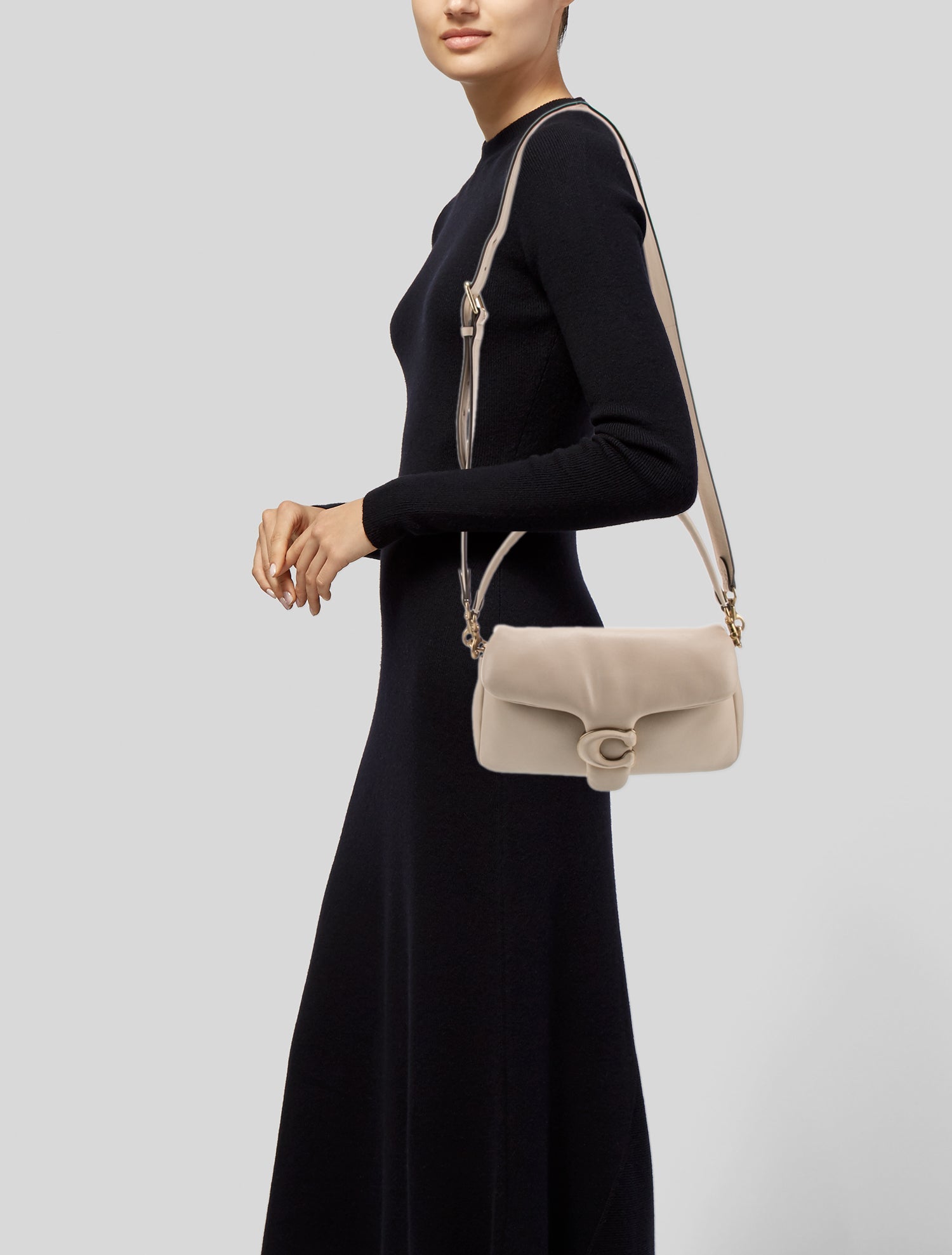 Coach Leather Top Handle Bag