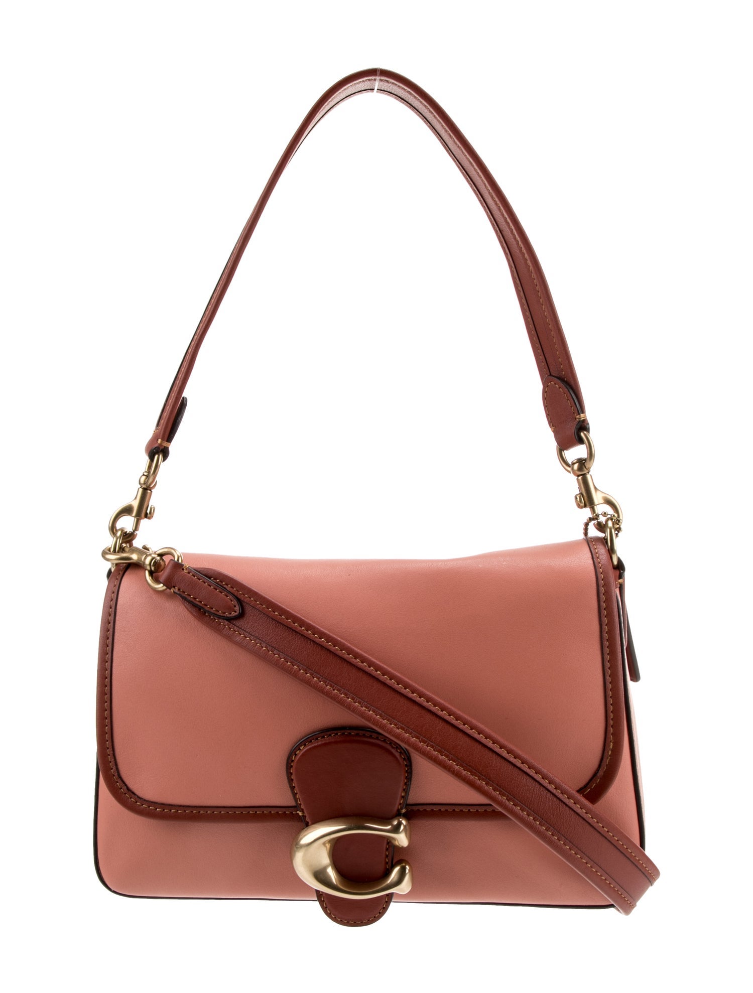 Coach Leather Shoulder Bag