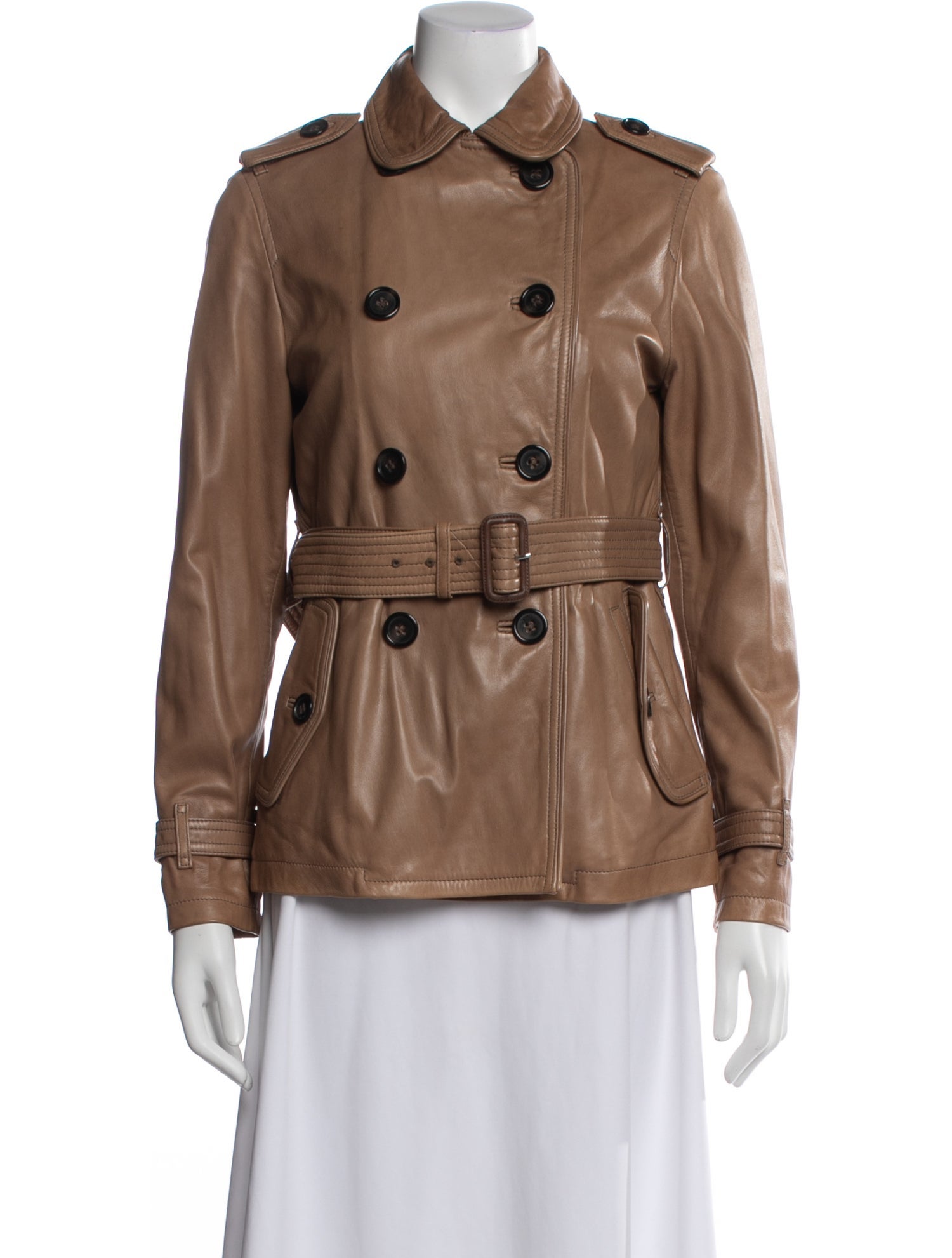 Coach Leather Utility Jacket