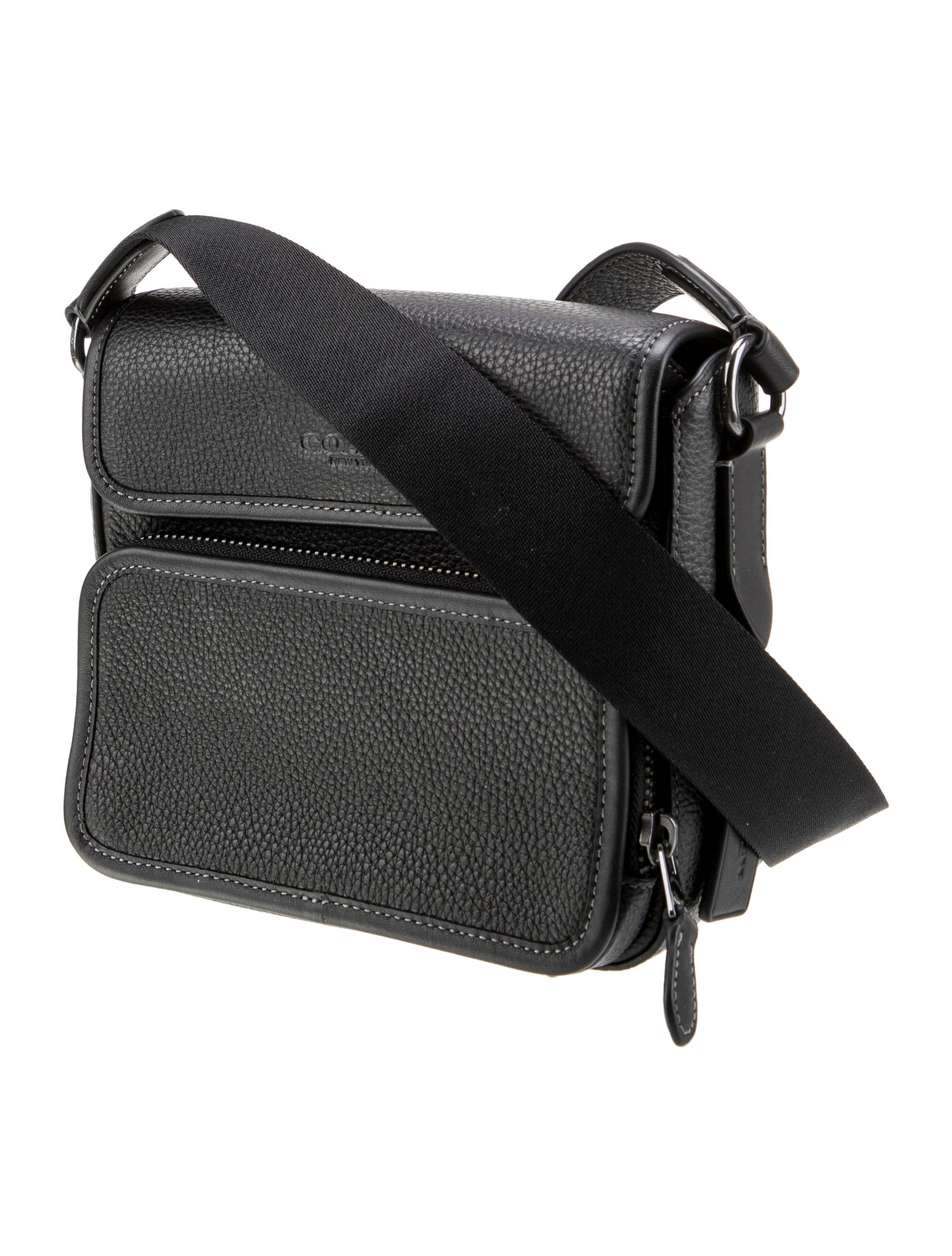 Coach Leather Messenger Bag