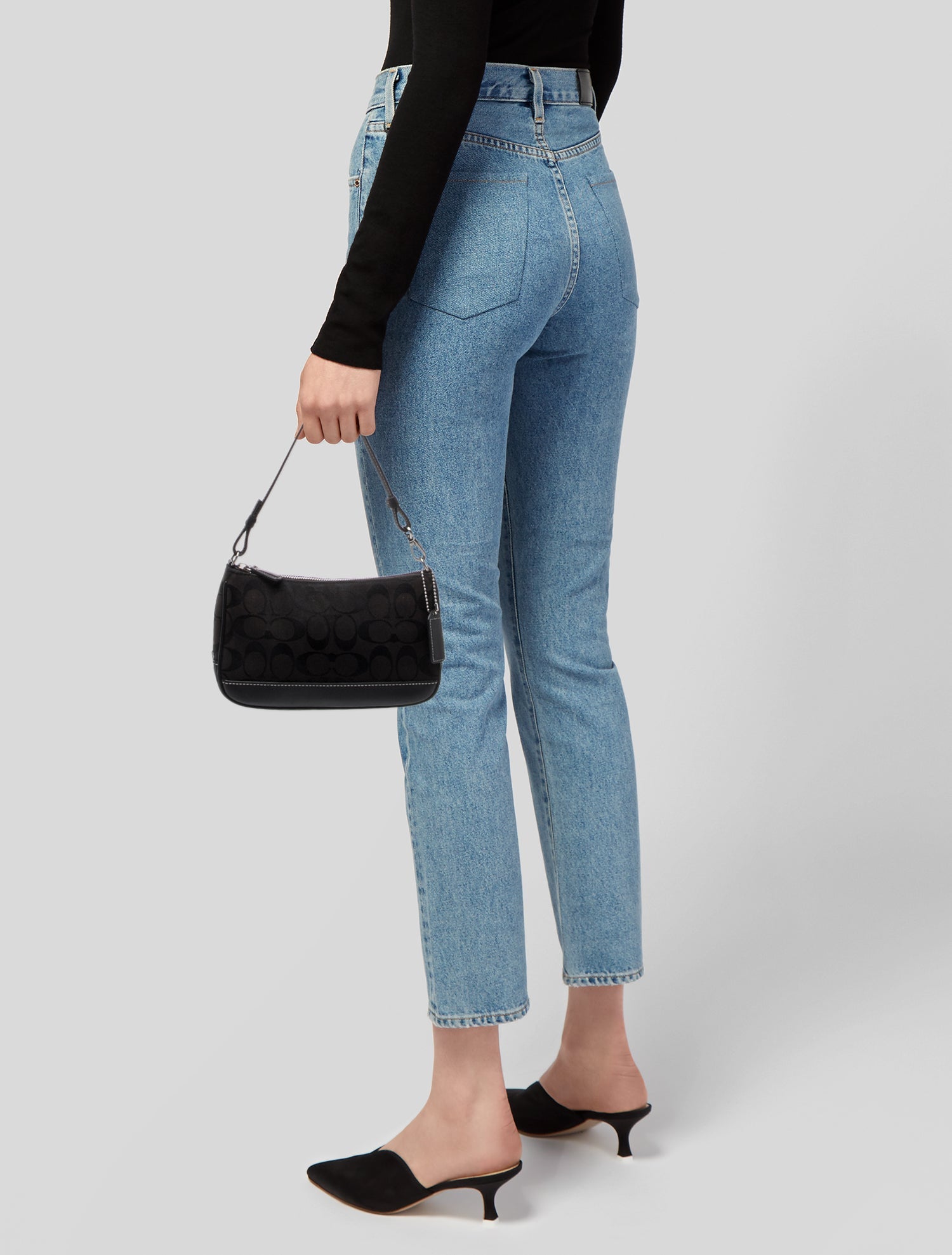 Coach Canvas Top Handle Bag