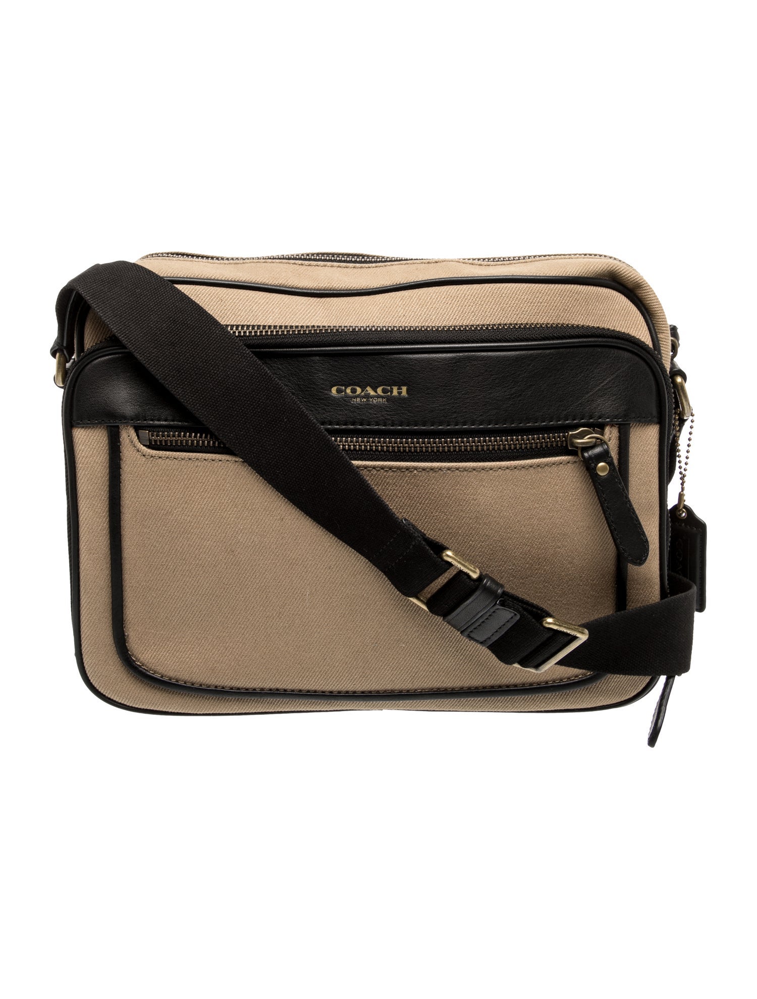 Coach Canvas Messenger Bag