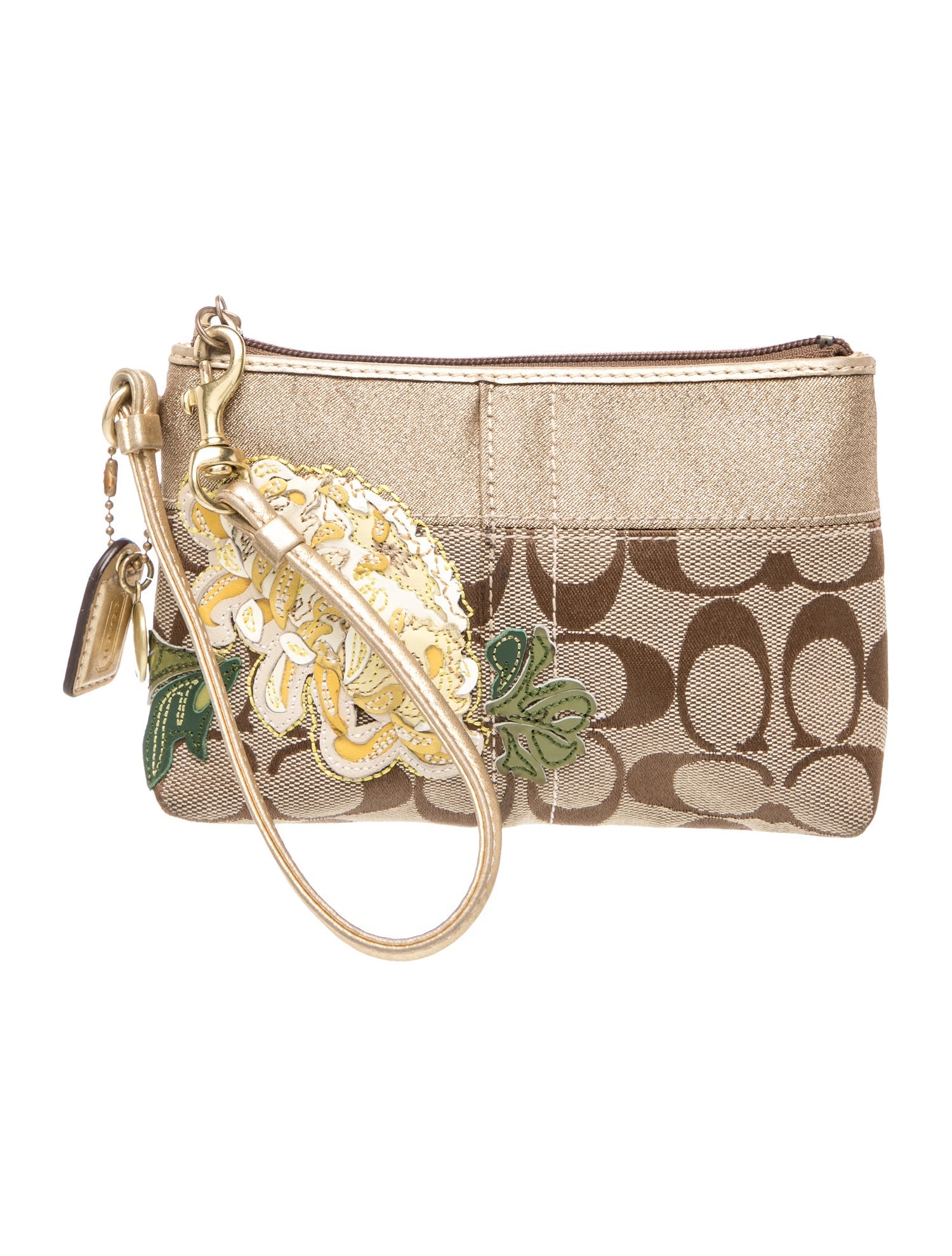 Coach Monogram Clutch