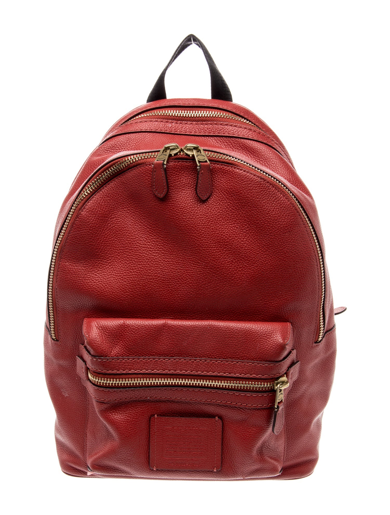 Coach Leather Backpack